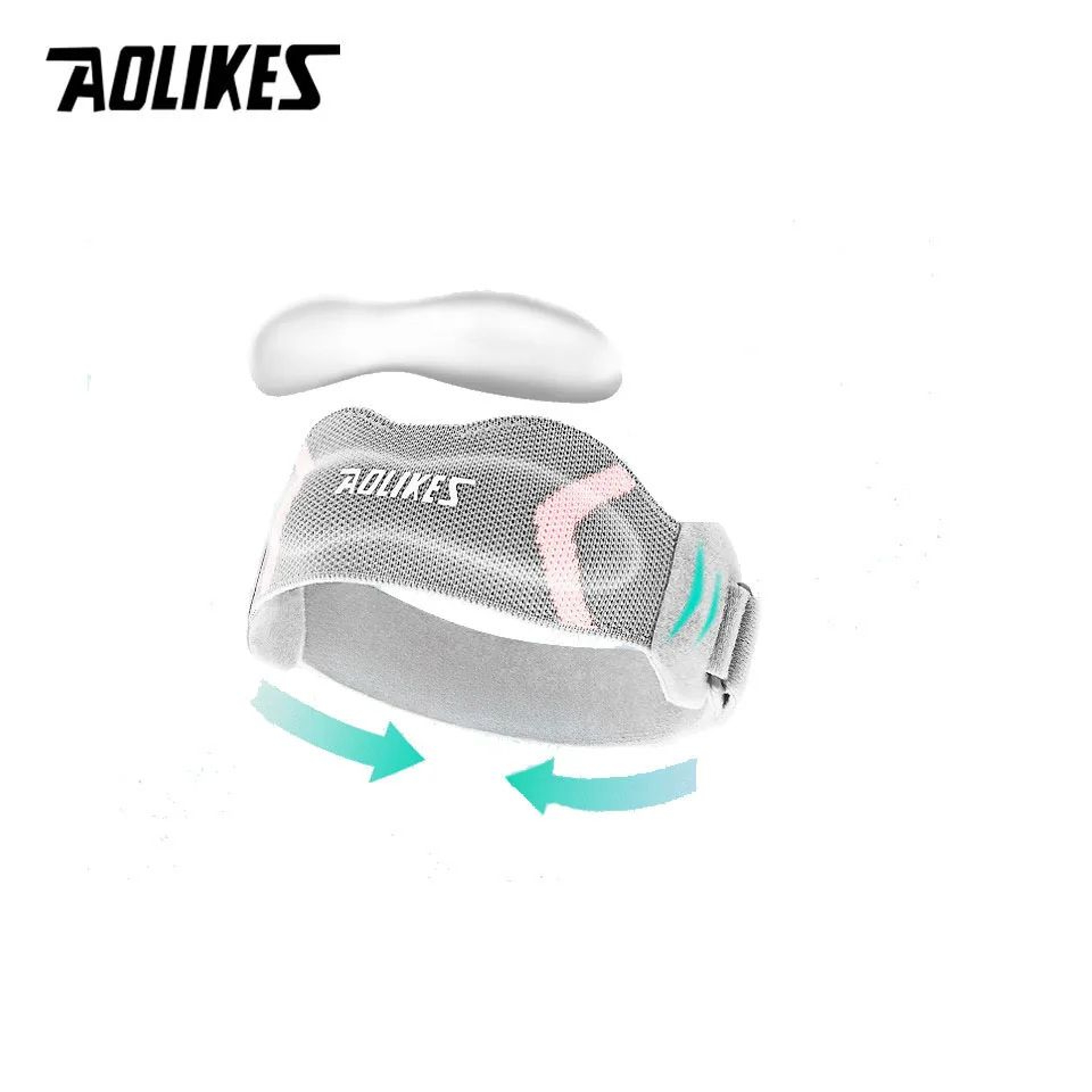 AOLIKES Adjustable Patella Knee Support Strap For Knee Pain Relief And Sports Stability 1