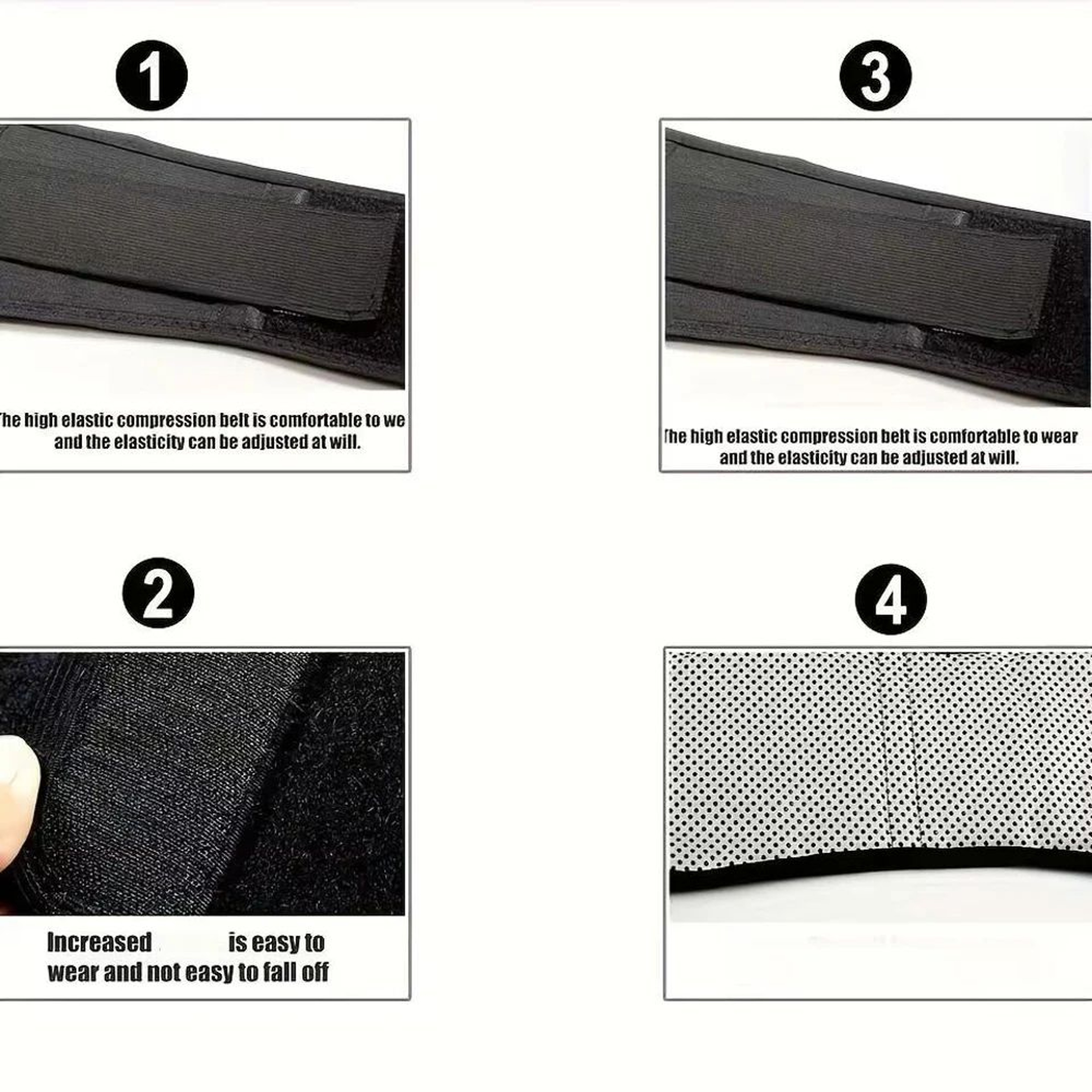 Heating Lumbar Support Belt Adjustable Heated Back Brace For Lower Back Comfort And Everyday Wear 3