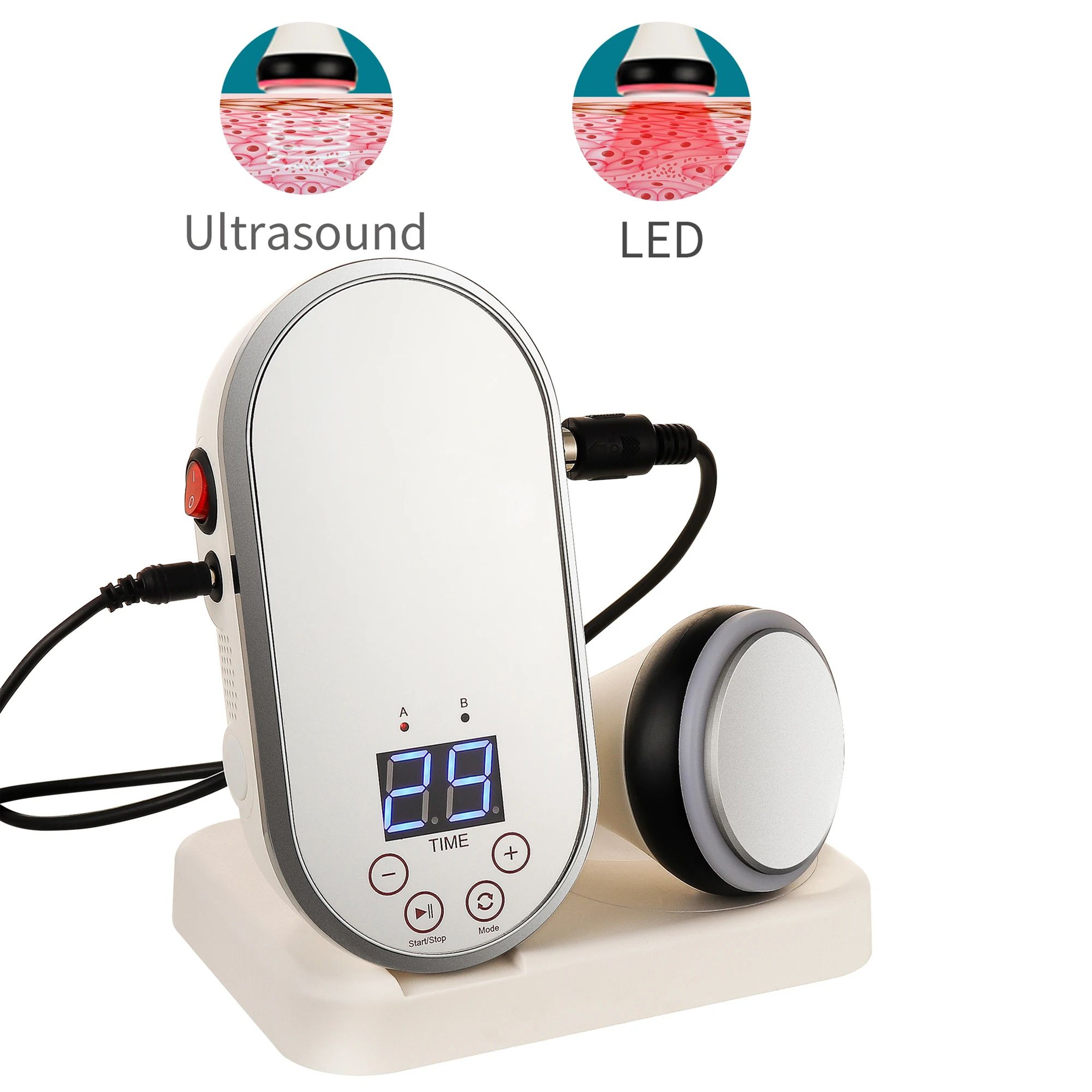 80KHz High Frequency Cavitation Body Massager Beauty Machine For Home And Spa 1