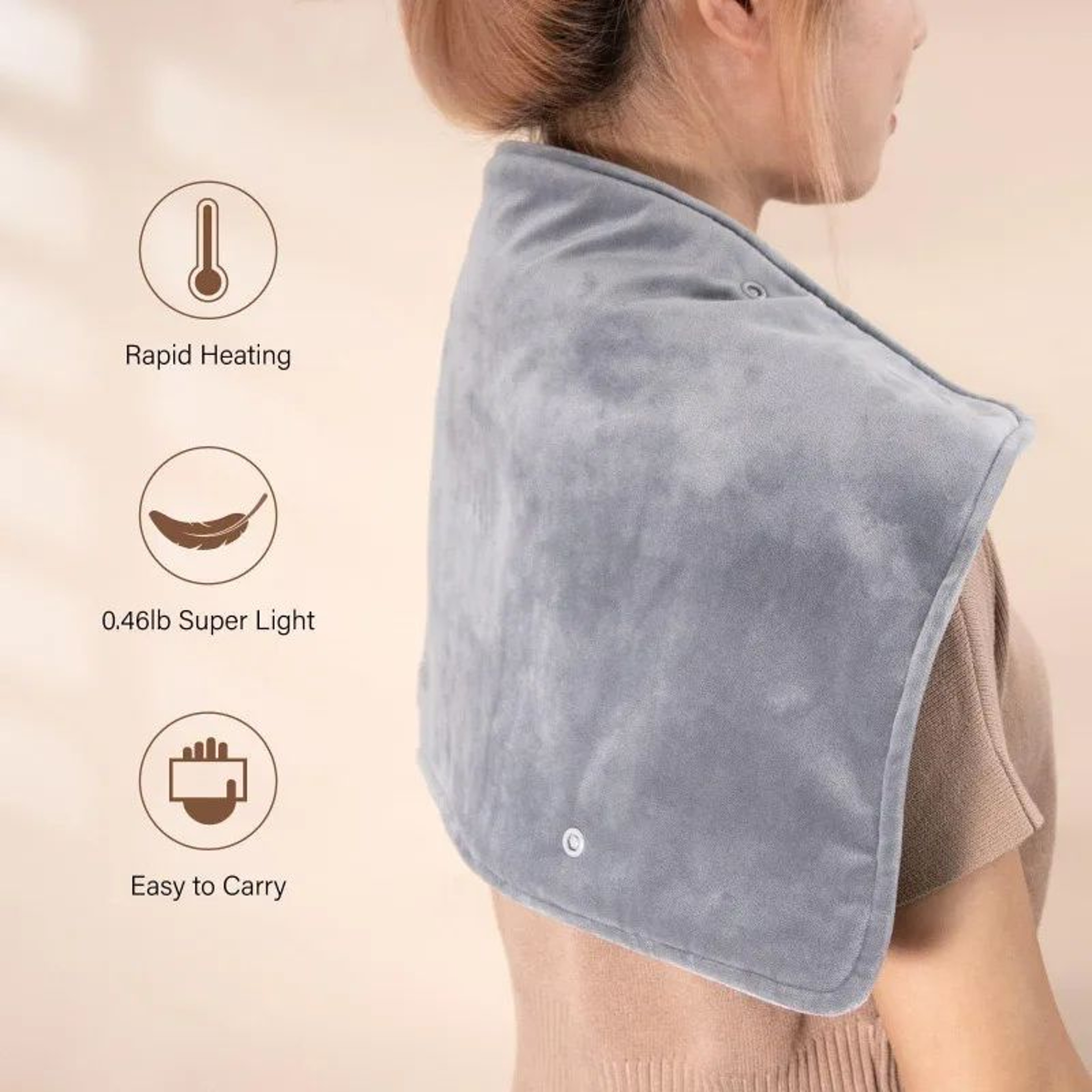 USB Heated Warming Blanket Lightweight Graphene Hand And Leg Warmer For Home And Office 1