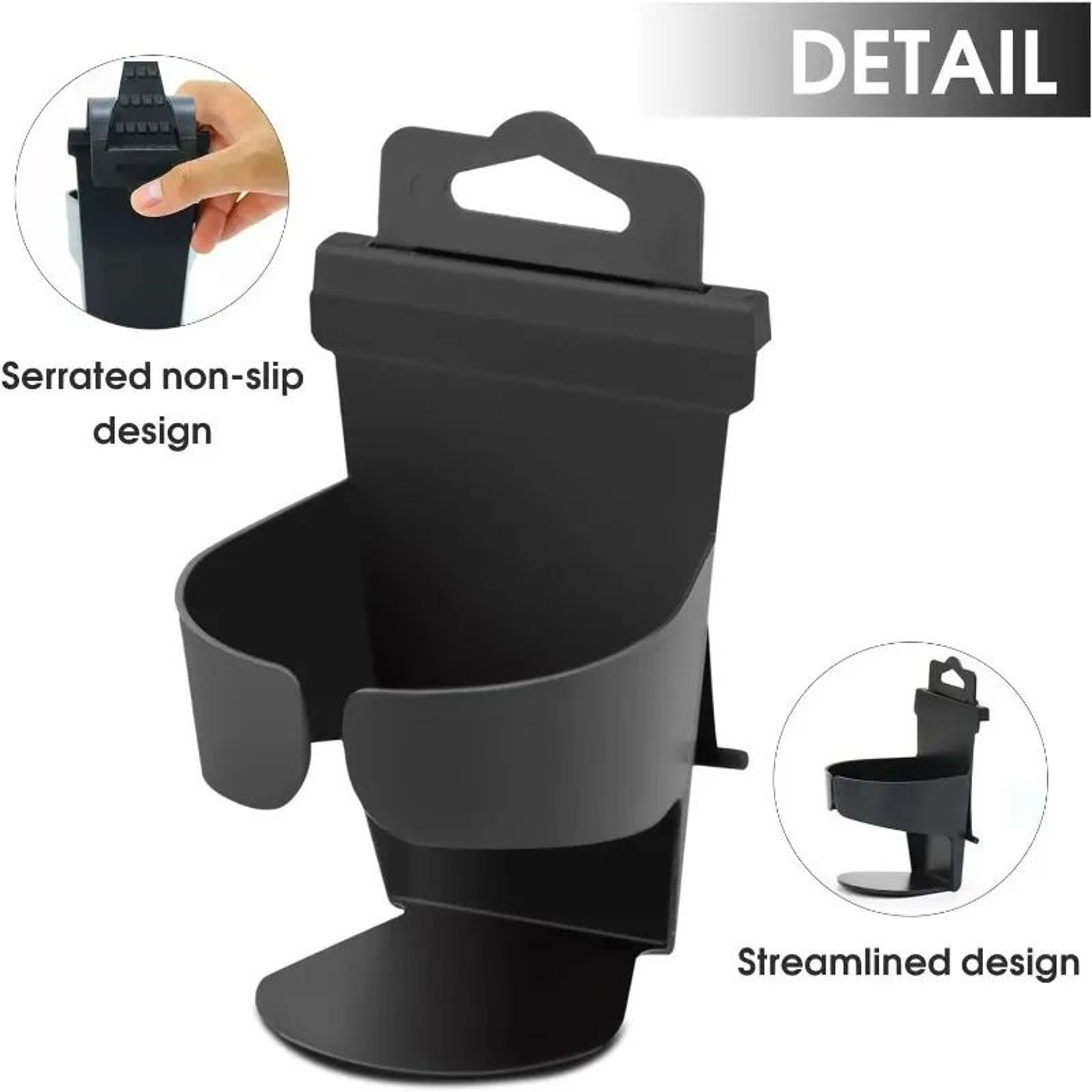 Universal Adjustable Car Water Bottle Holder Door Seat Cup Organizer 1