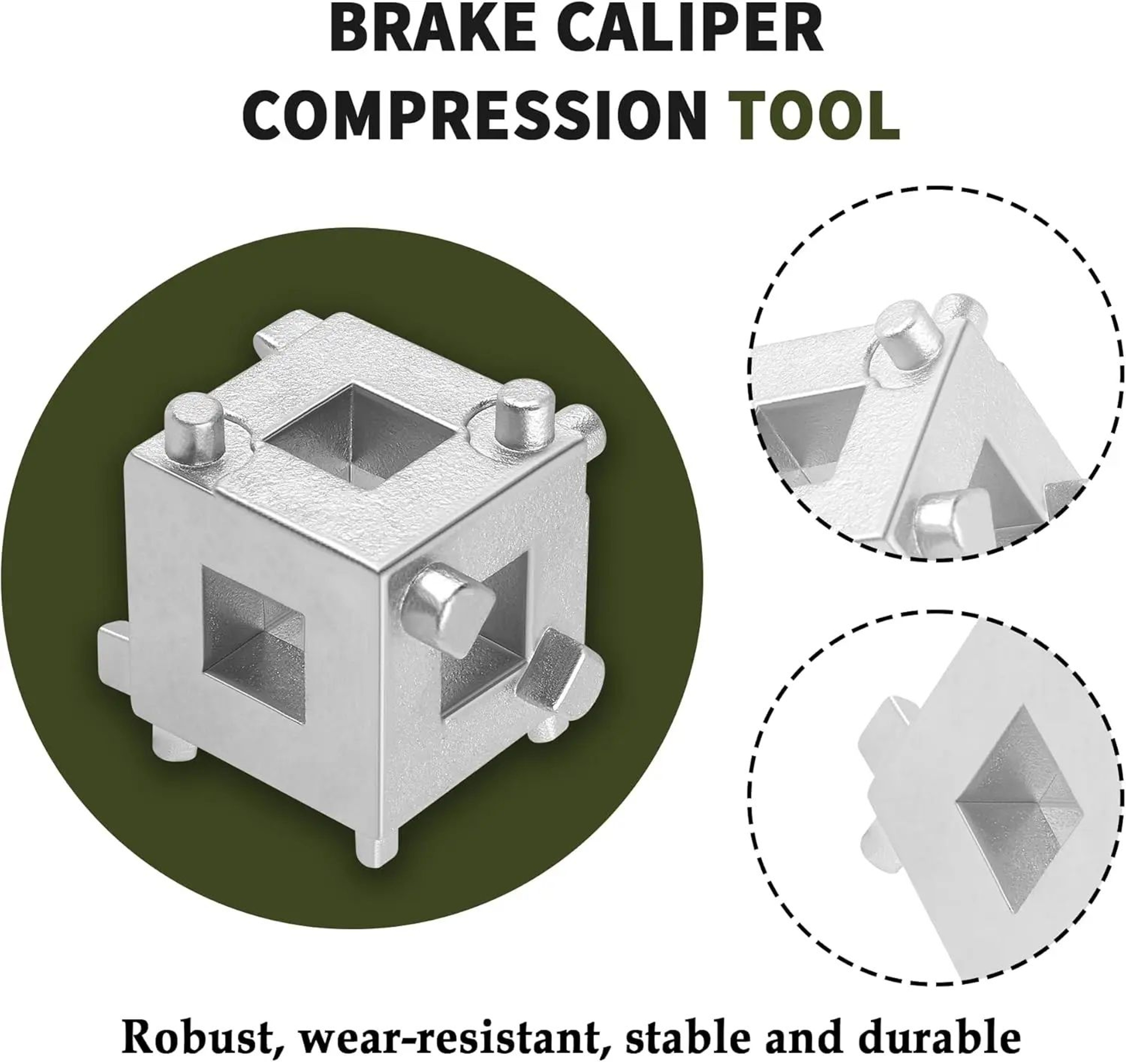 Universal Disc Brake Caliper Piston Wind Back Tool For Brake Pad Replacement 2