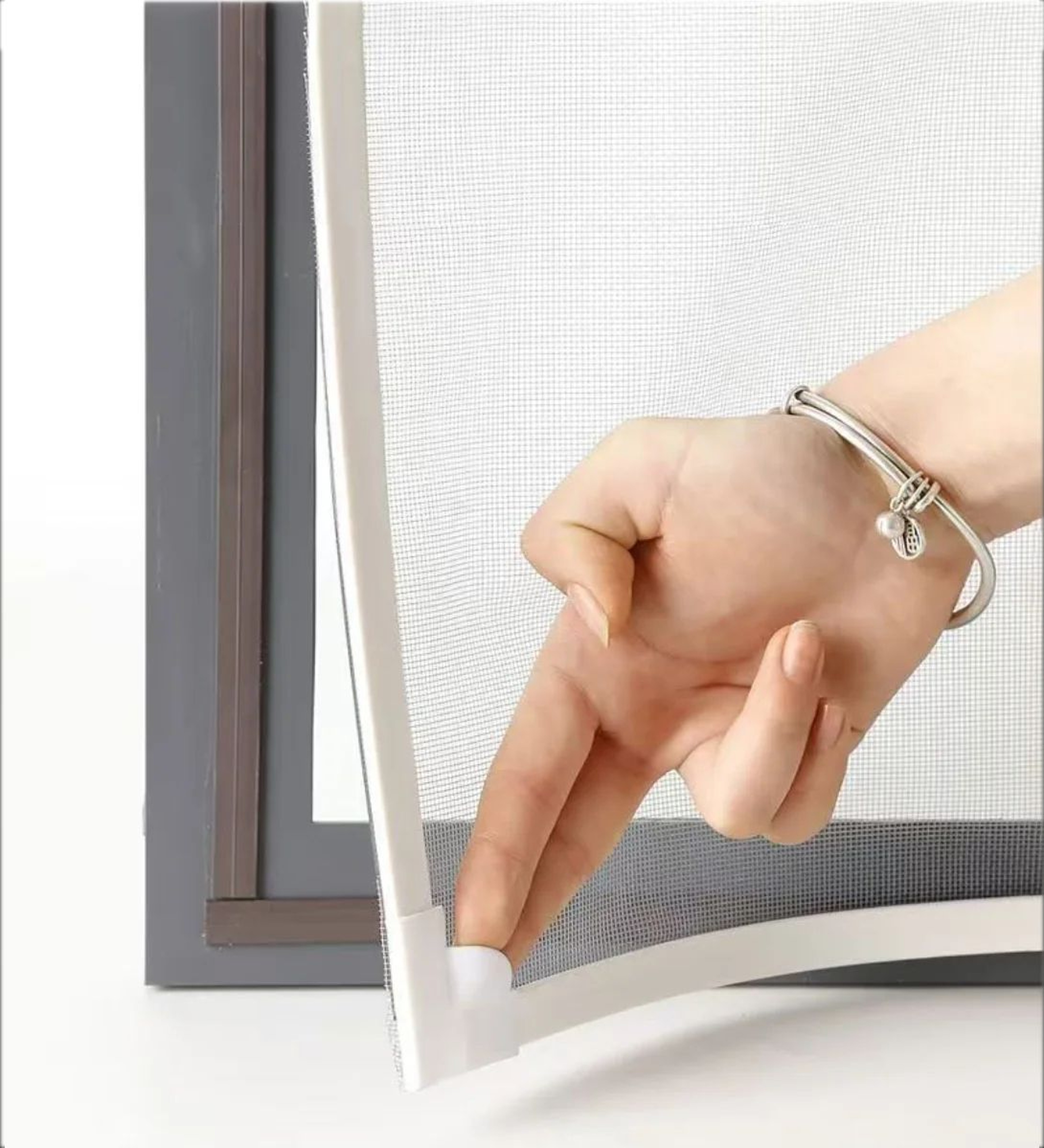 Removable Magnetic Mosquito Window Screen 2