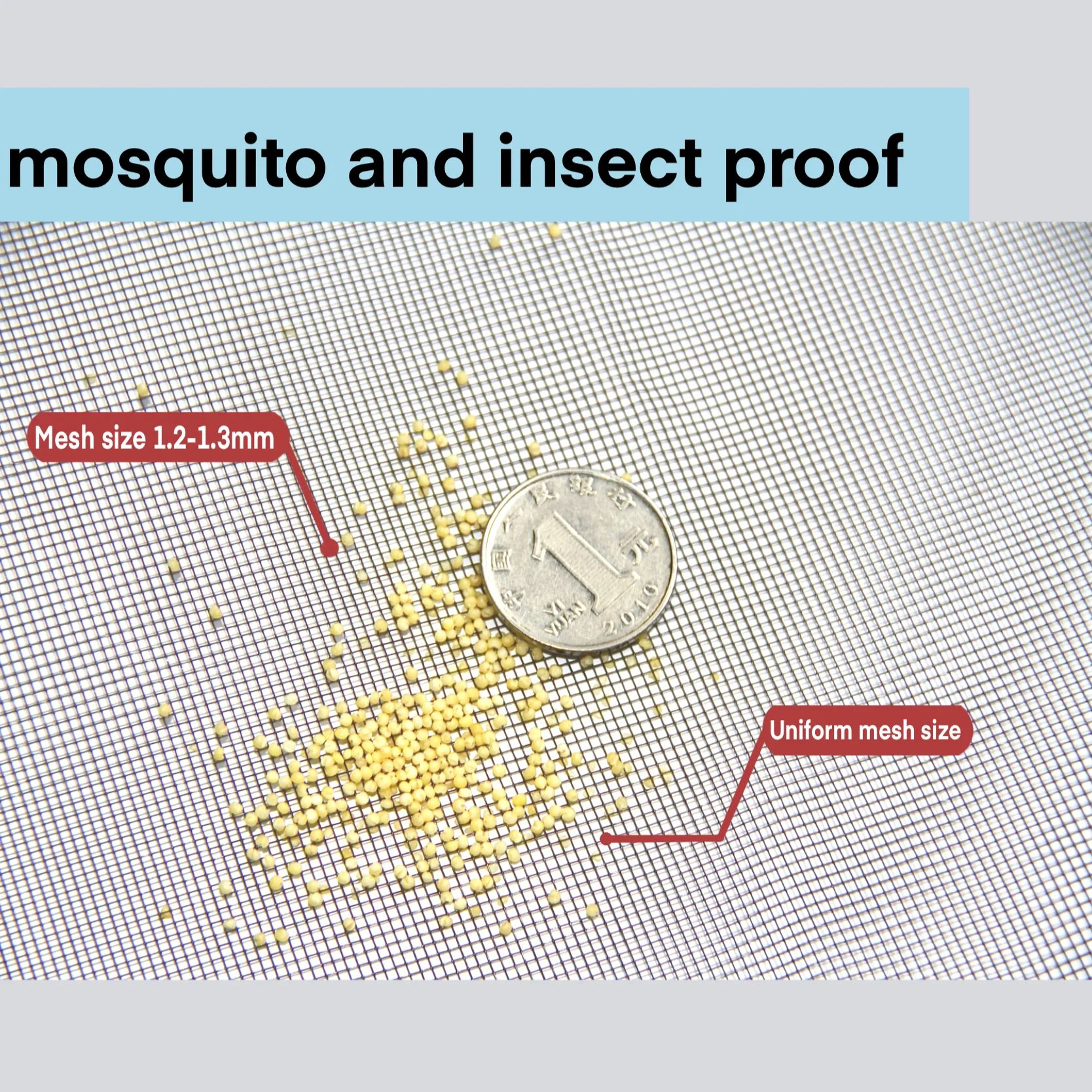 Nano Mesh Window Screen Anti Mosquito Dust Filter 1