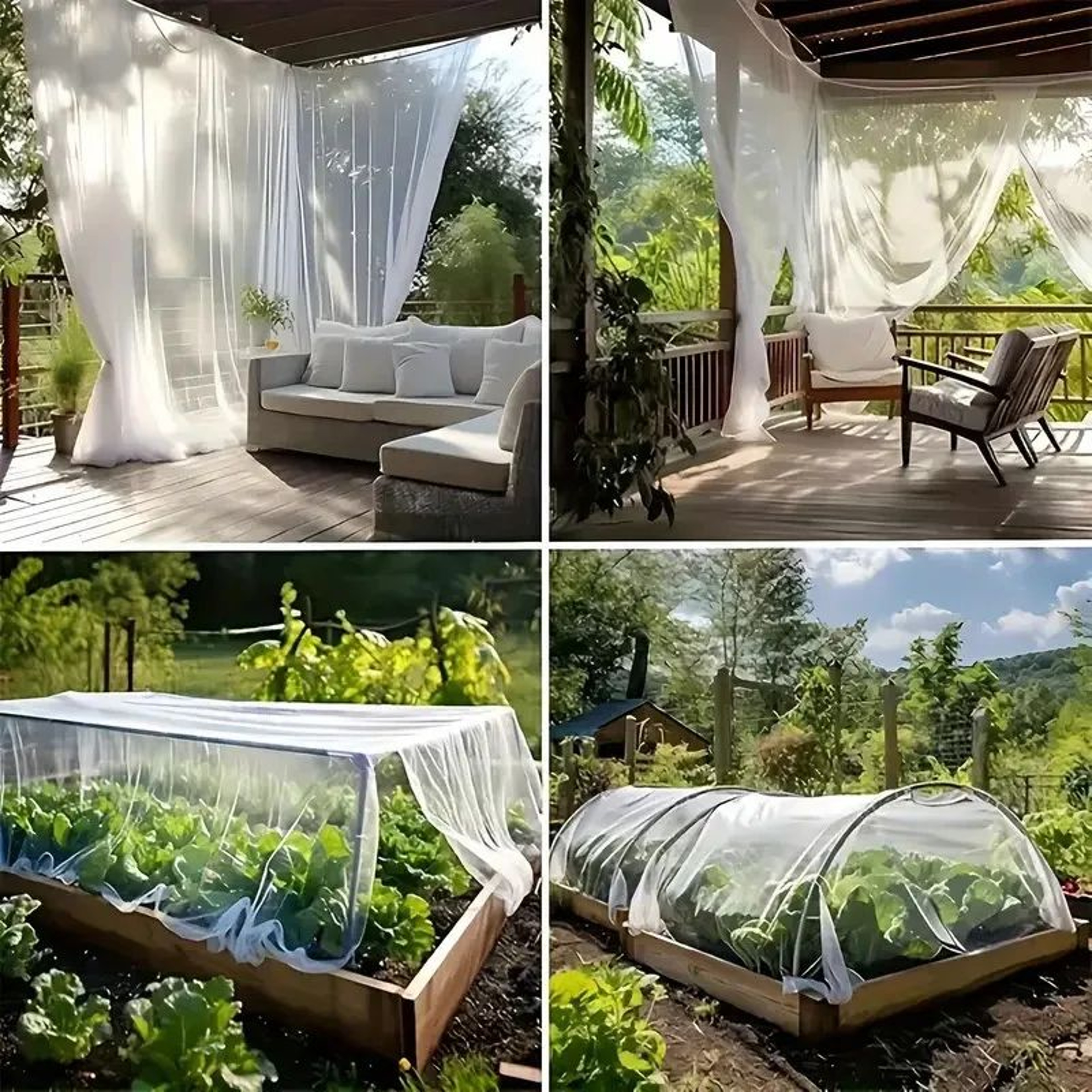 Outdoor Garden Plant Protection Insect Net 3