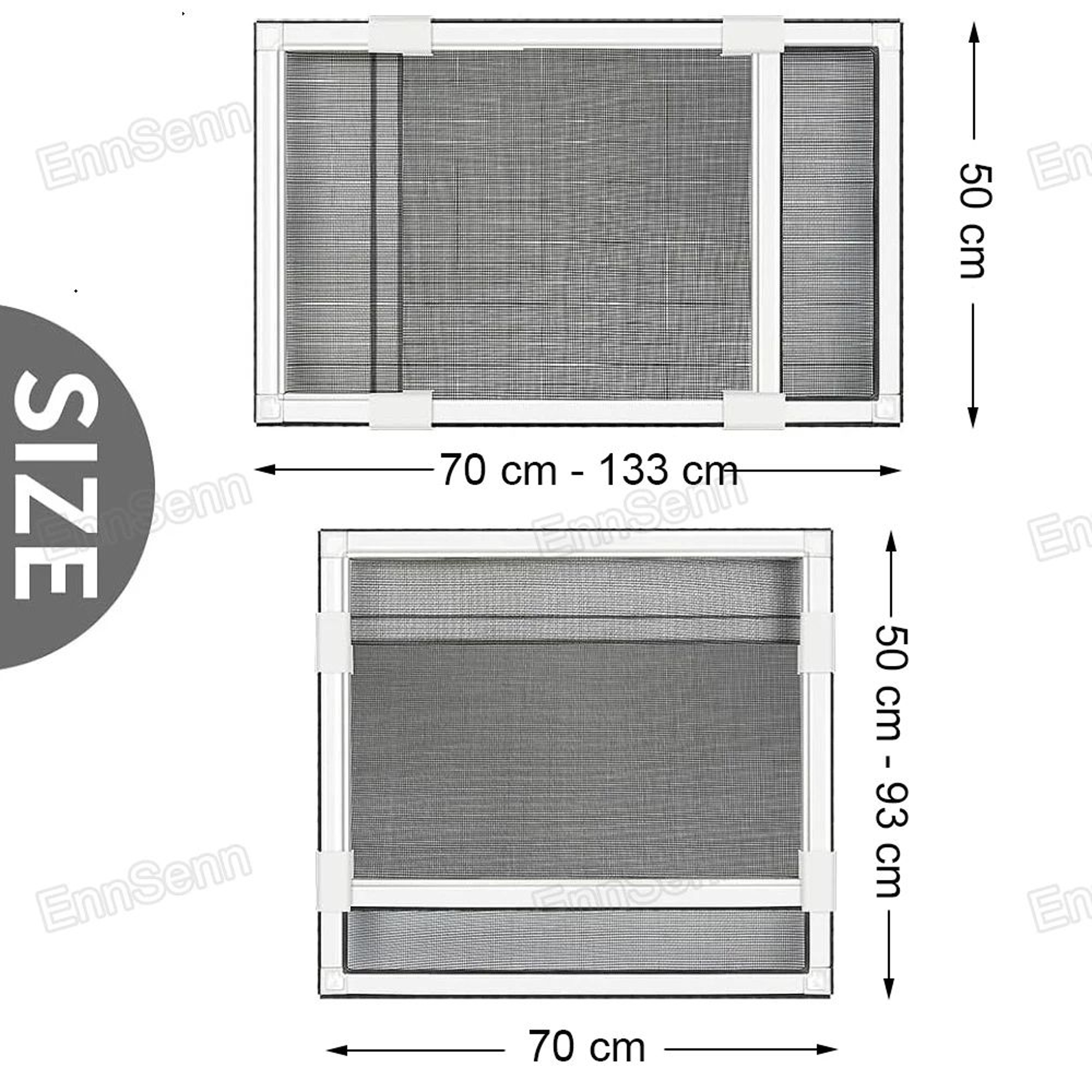 Expandable Adjustable Window Screen Mosquito Mesh 10