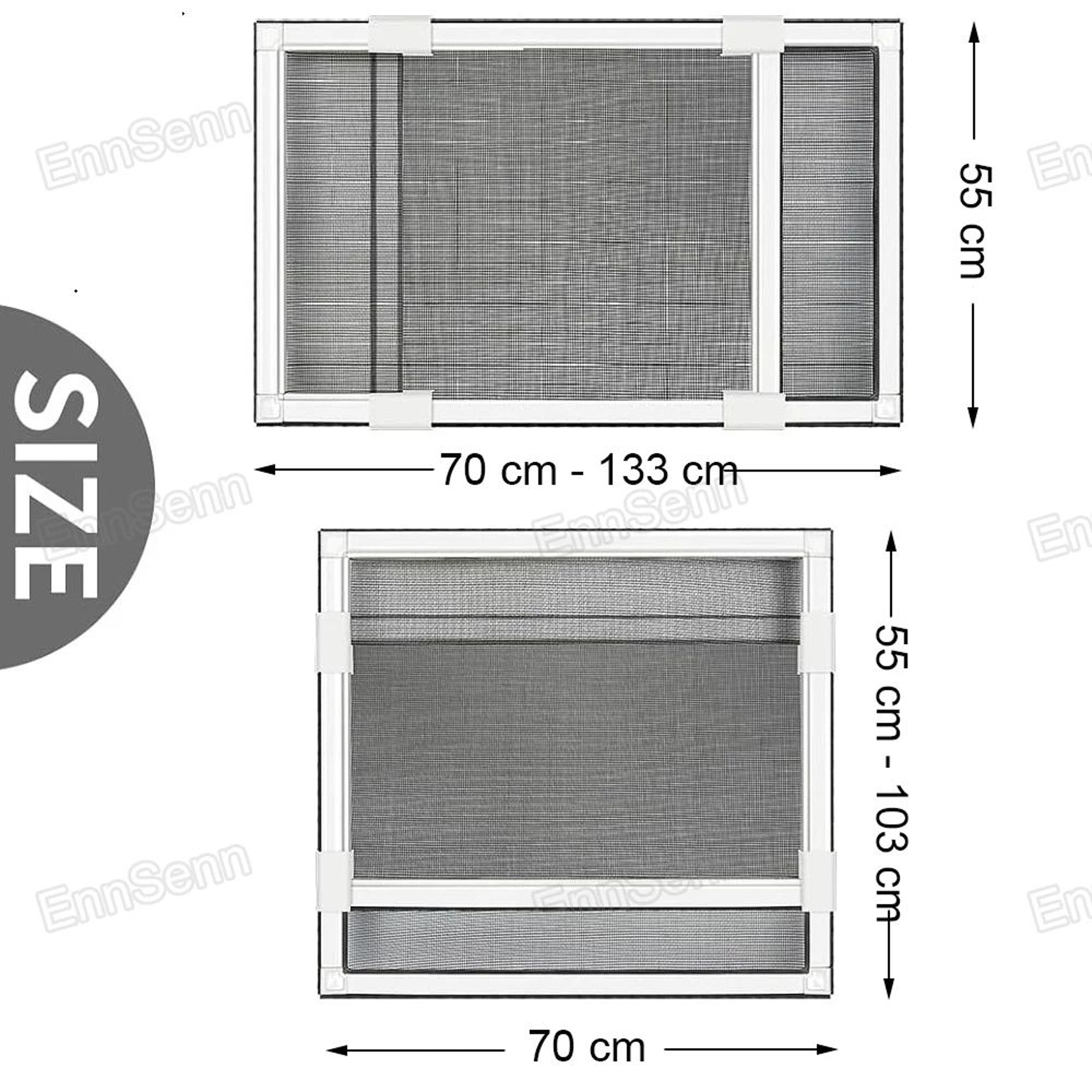 Expandable Adjustable Window Screen Mosquito Mesh 11