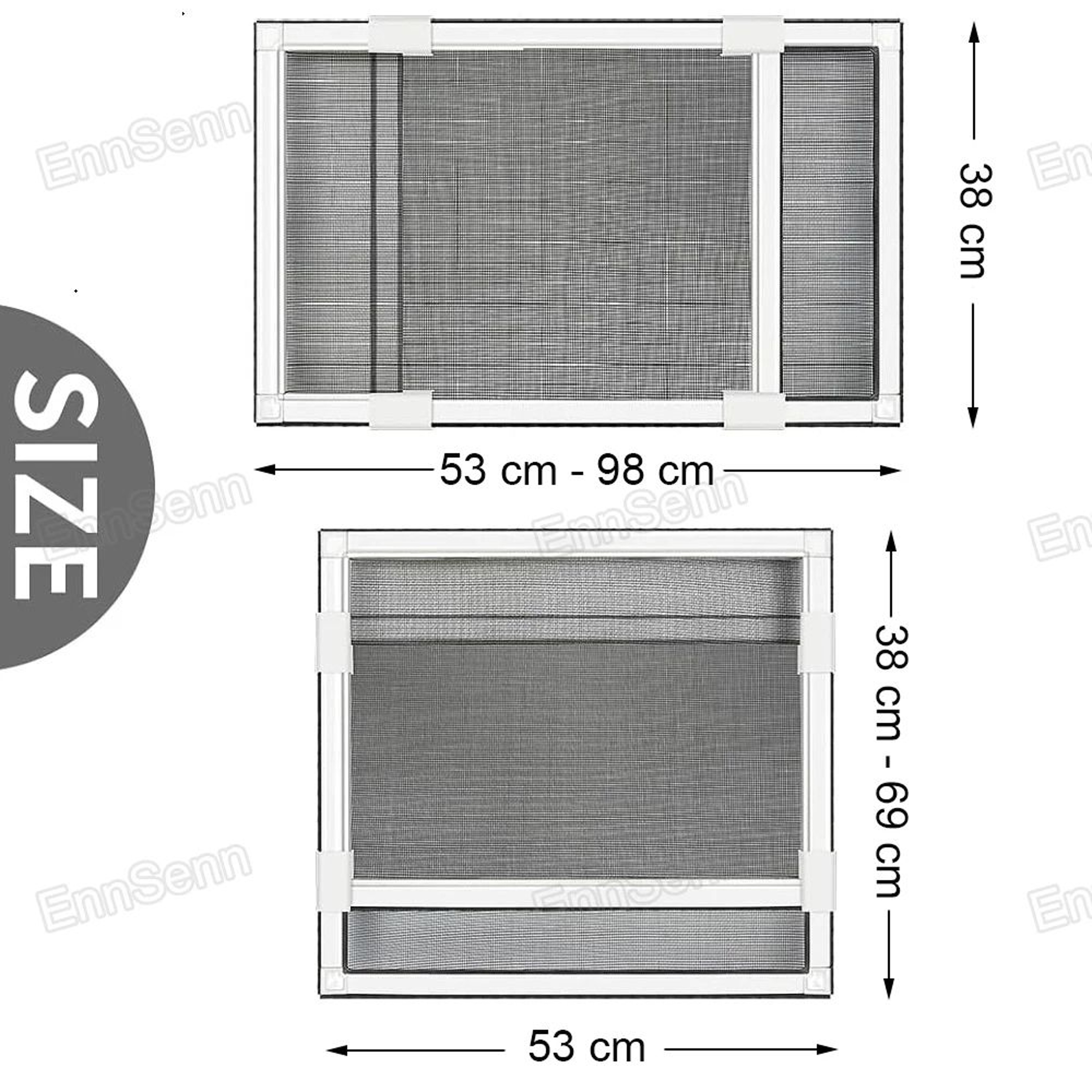 Expandable Adjustable Window Screen Mosquito Mesh 8