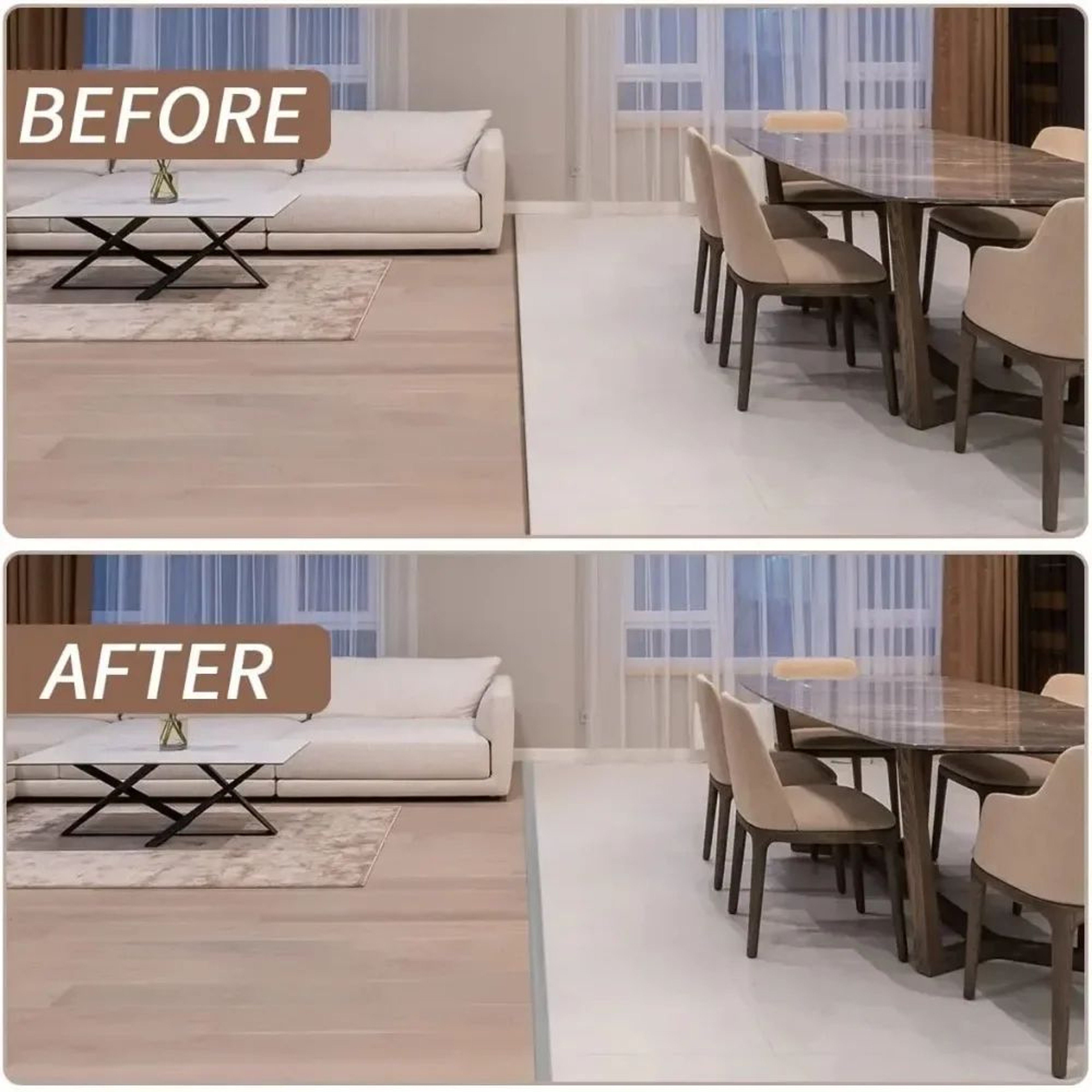 PVC Carpet Edge Floor Transition Strip 5