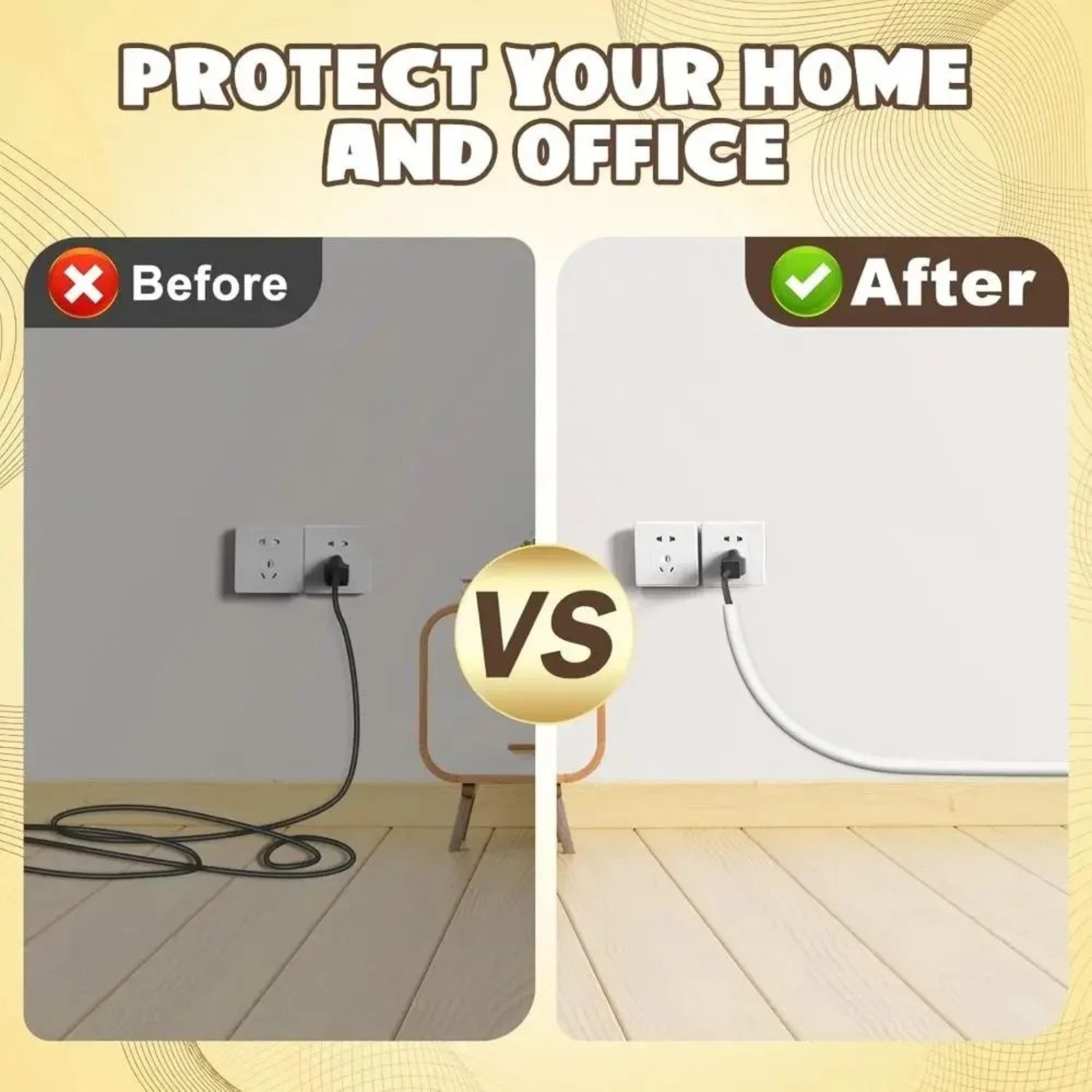 Flexible Cable Hider Cord Cover 3