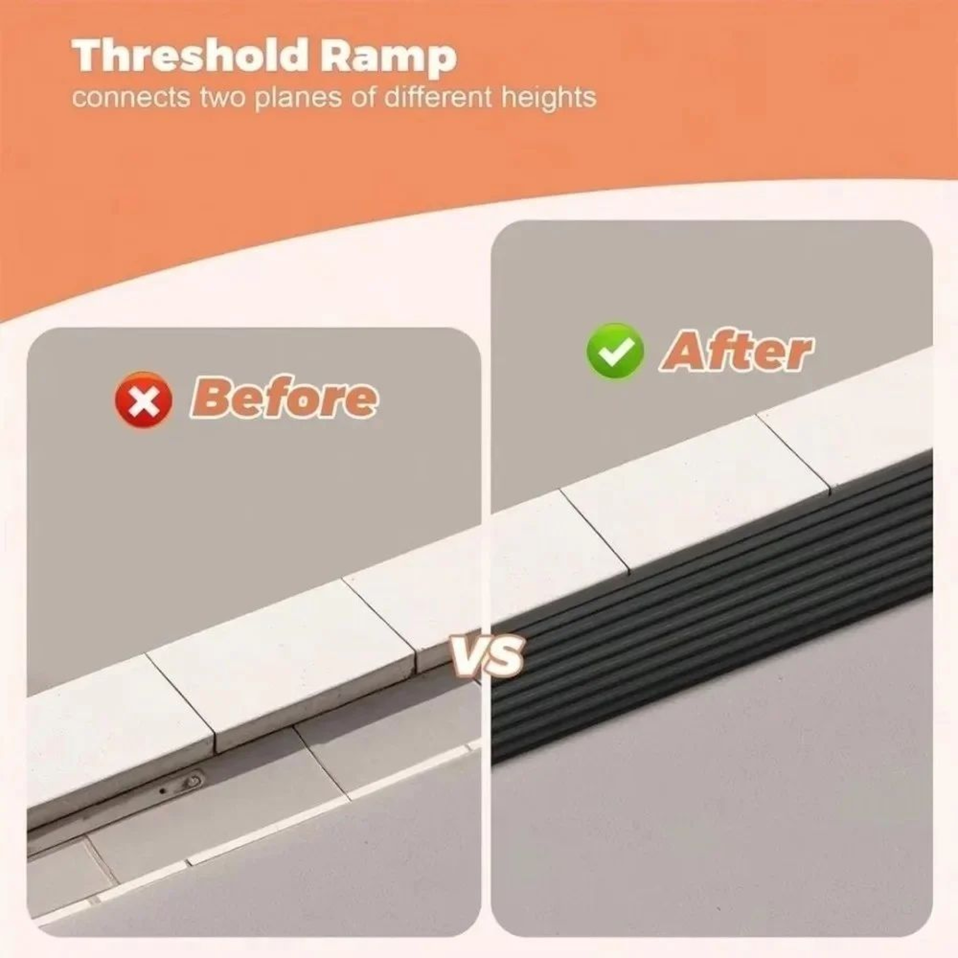 Self Adhesive Floor Threshold Ramp 4