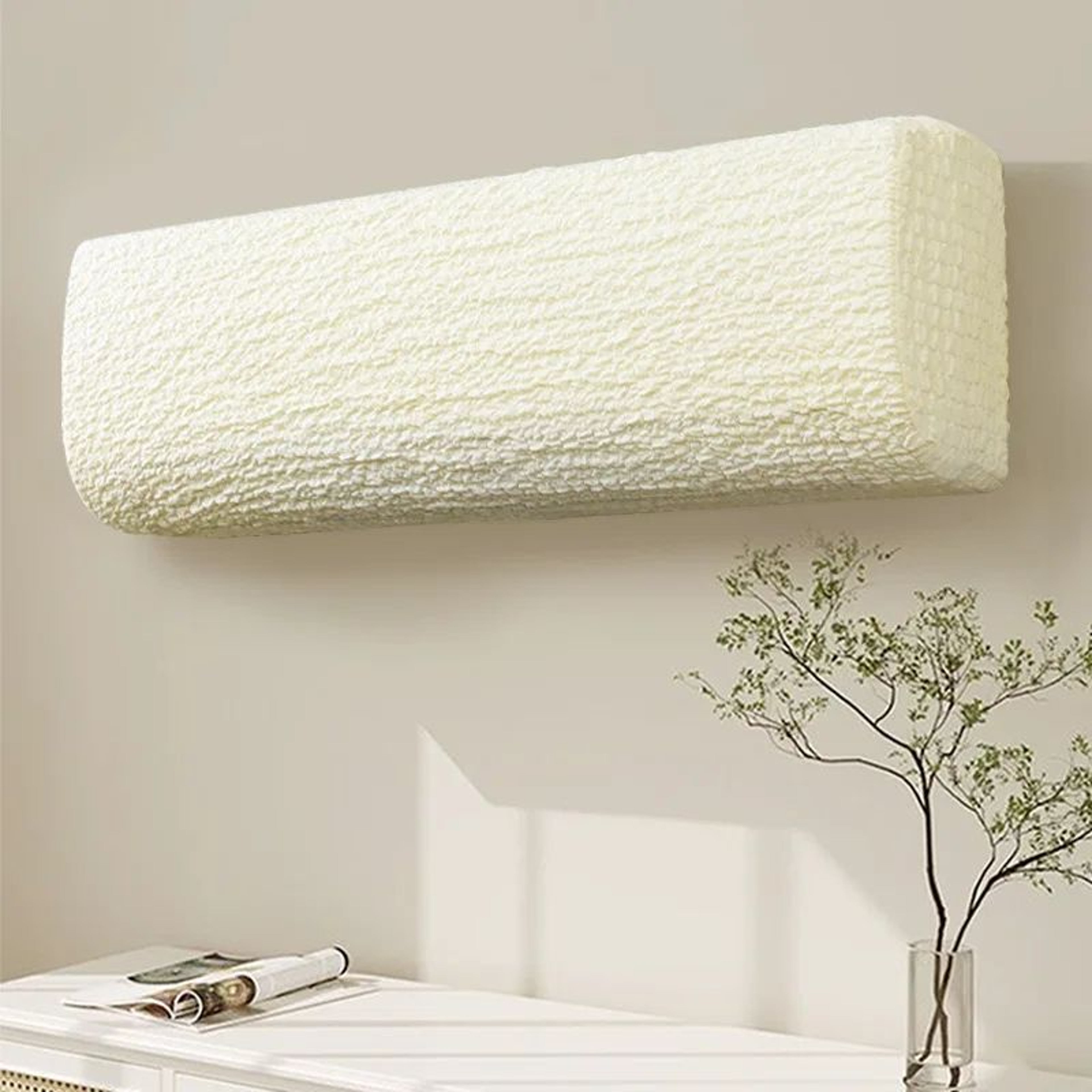 Elastic Dustproof Wall Air Conditioner Cover 1
