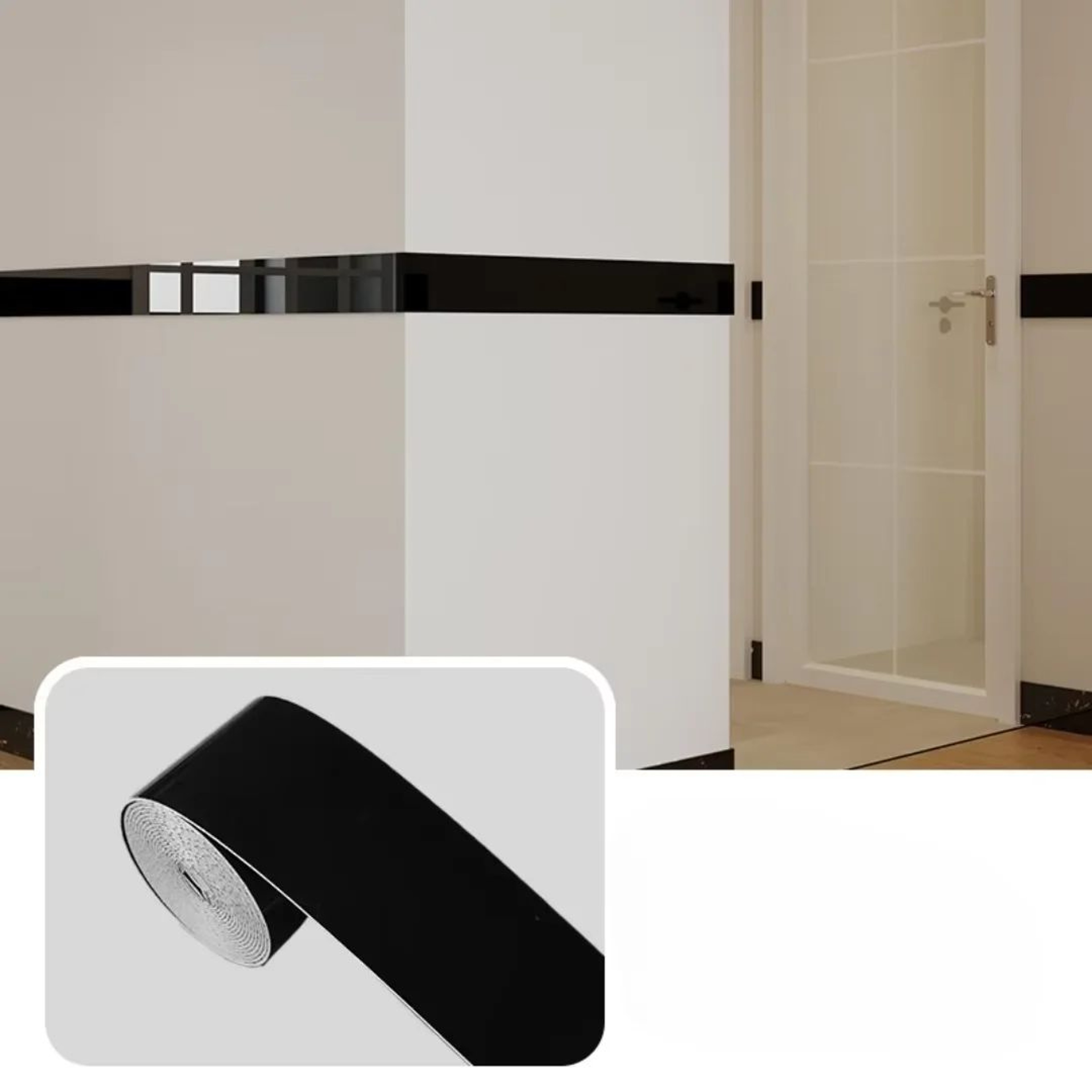 Flexible Self Adhesive Skirting Board 6