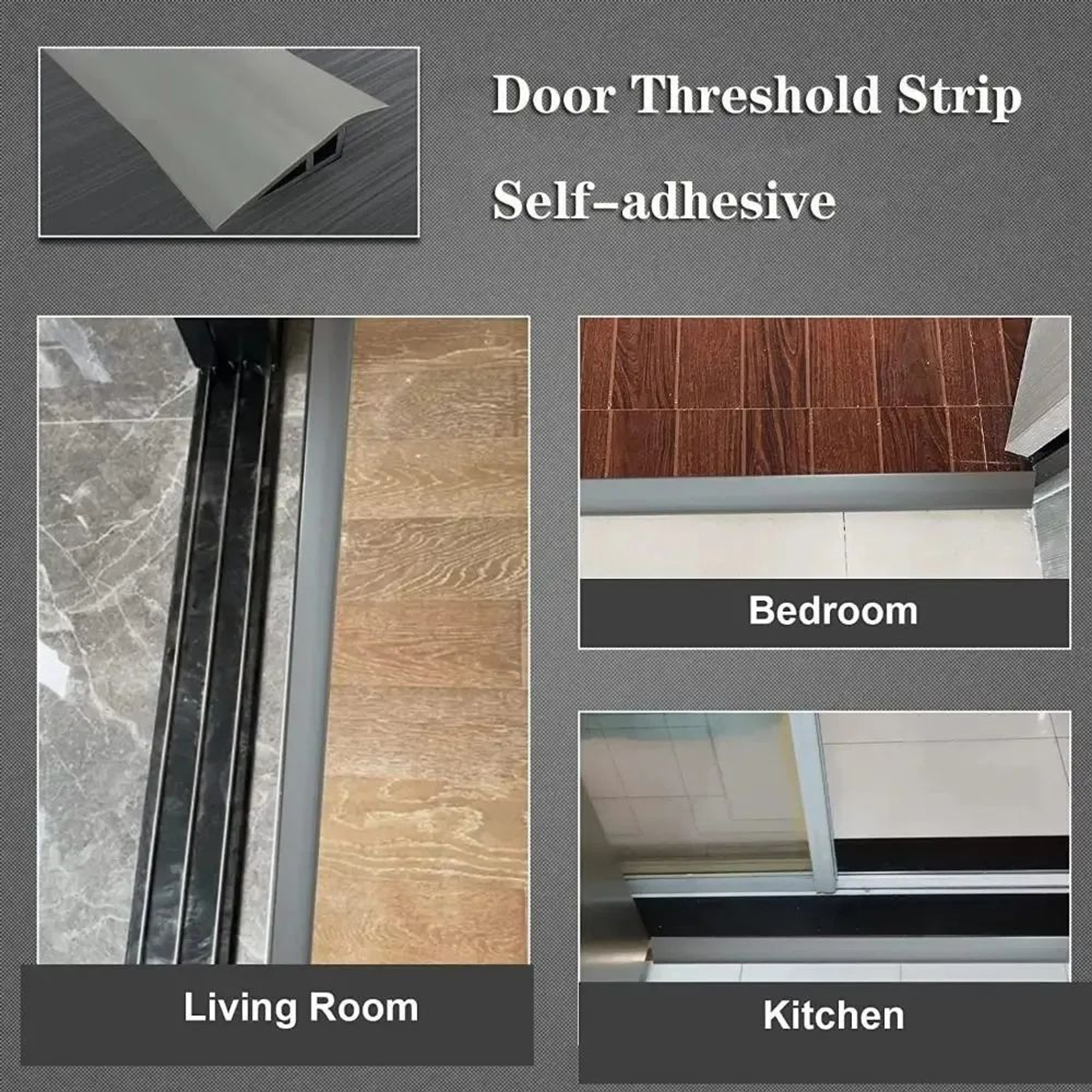 Self Adhesive Carpet To Tile Transition Strip 4