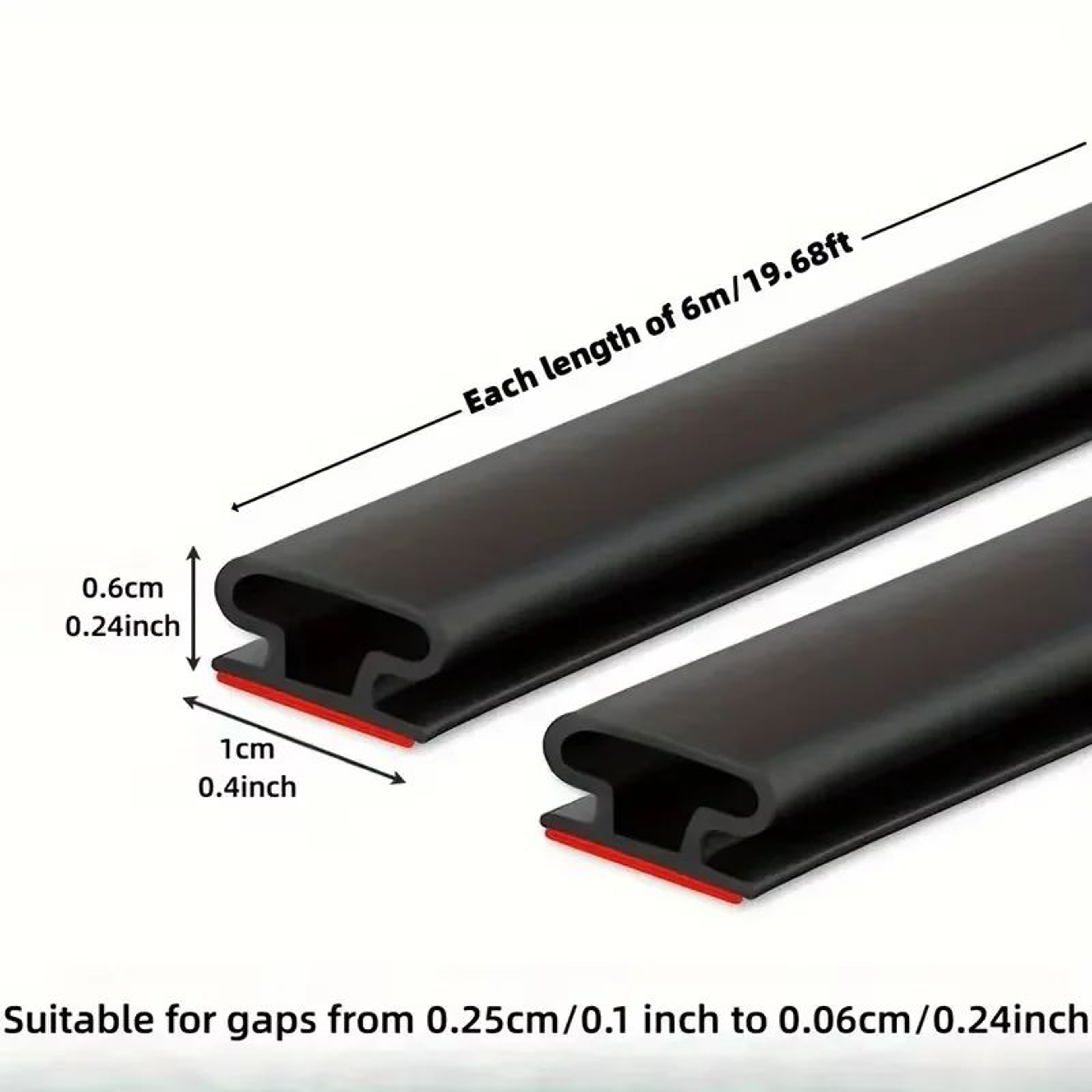 Silicone Door And Window Weather Sealing Strip 1