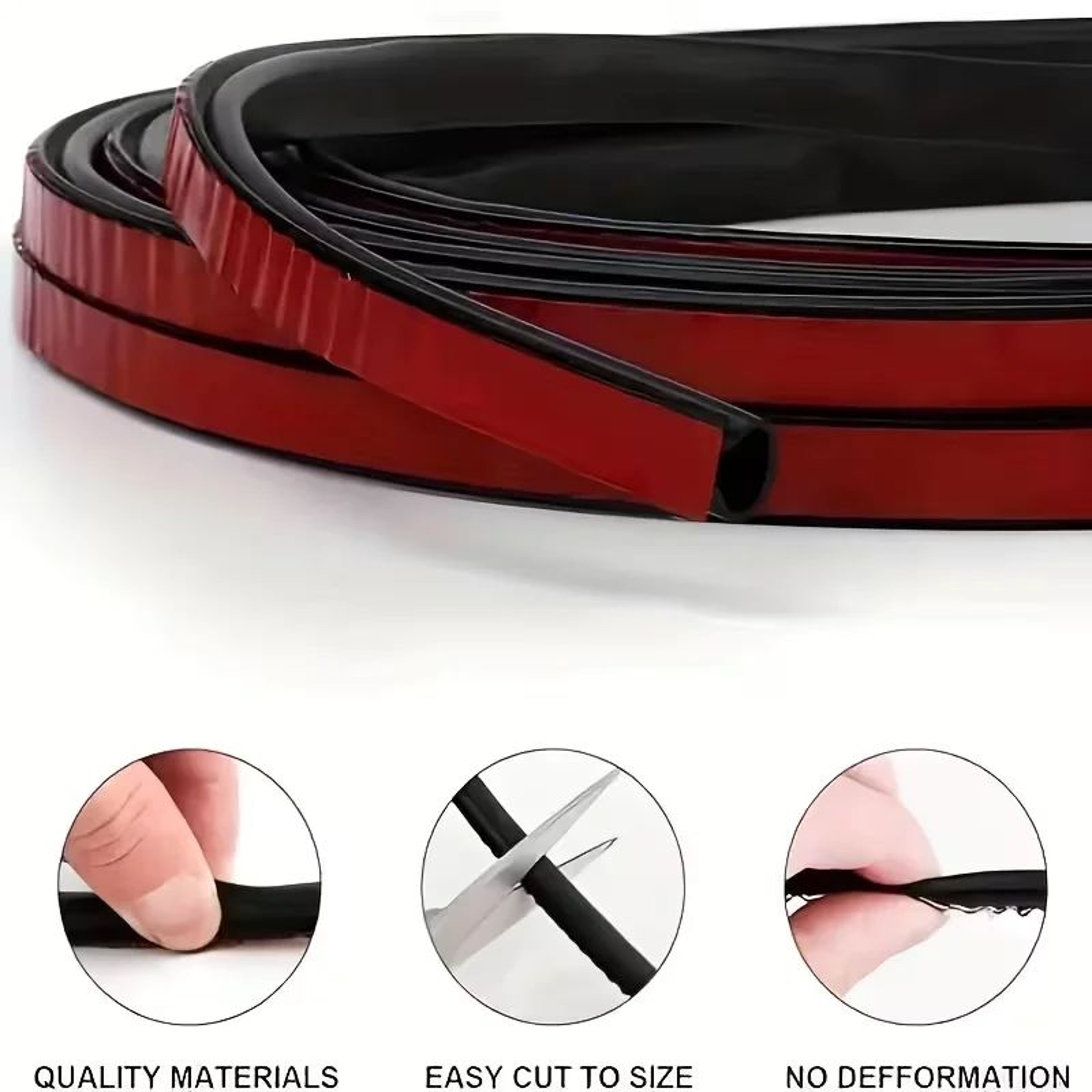 Silicone Door And Window Weather Sealing Strip 2