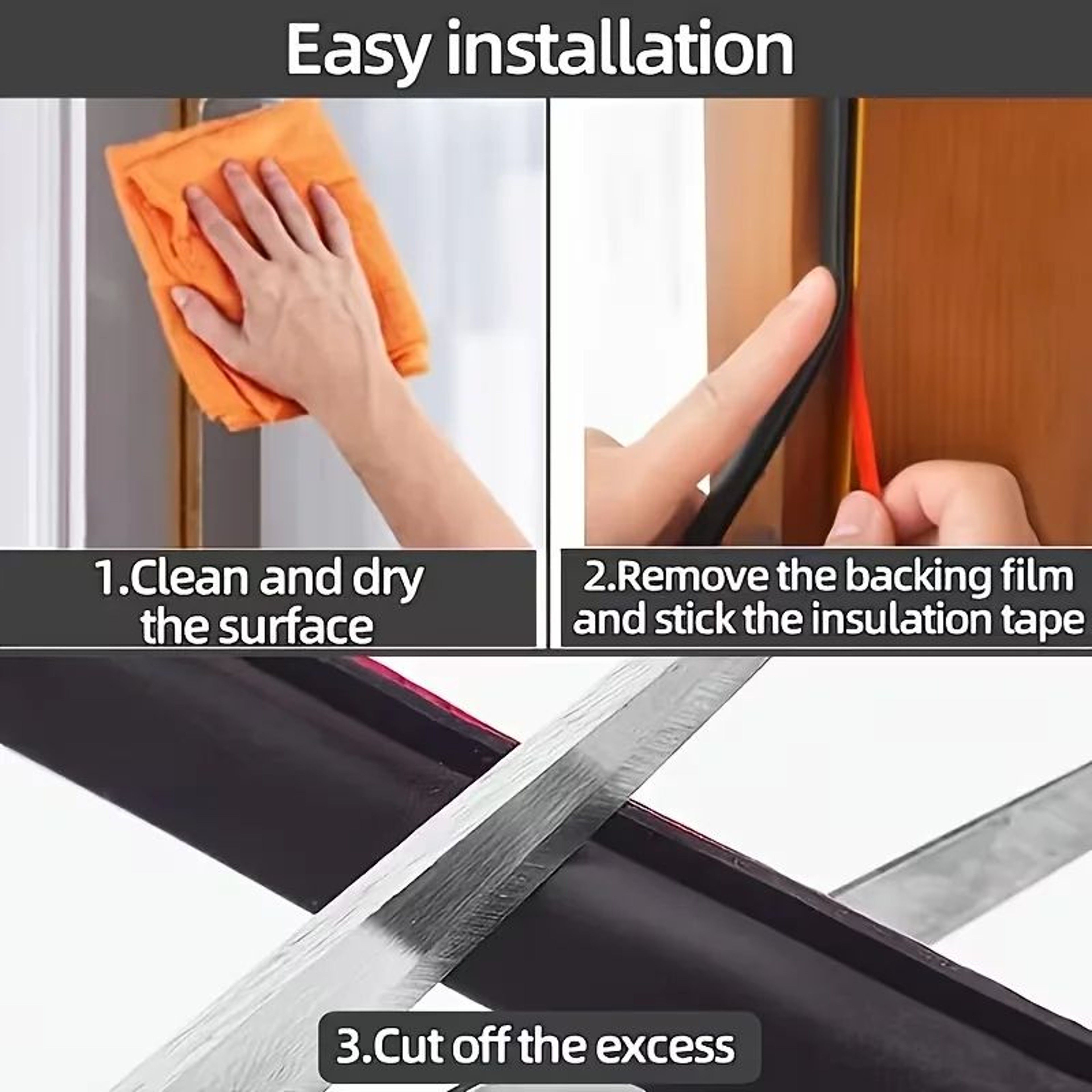 Silicone Door And Window Weather Sealing Strip 5