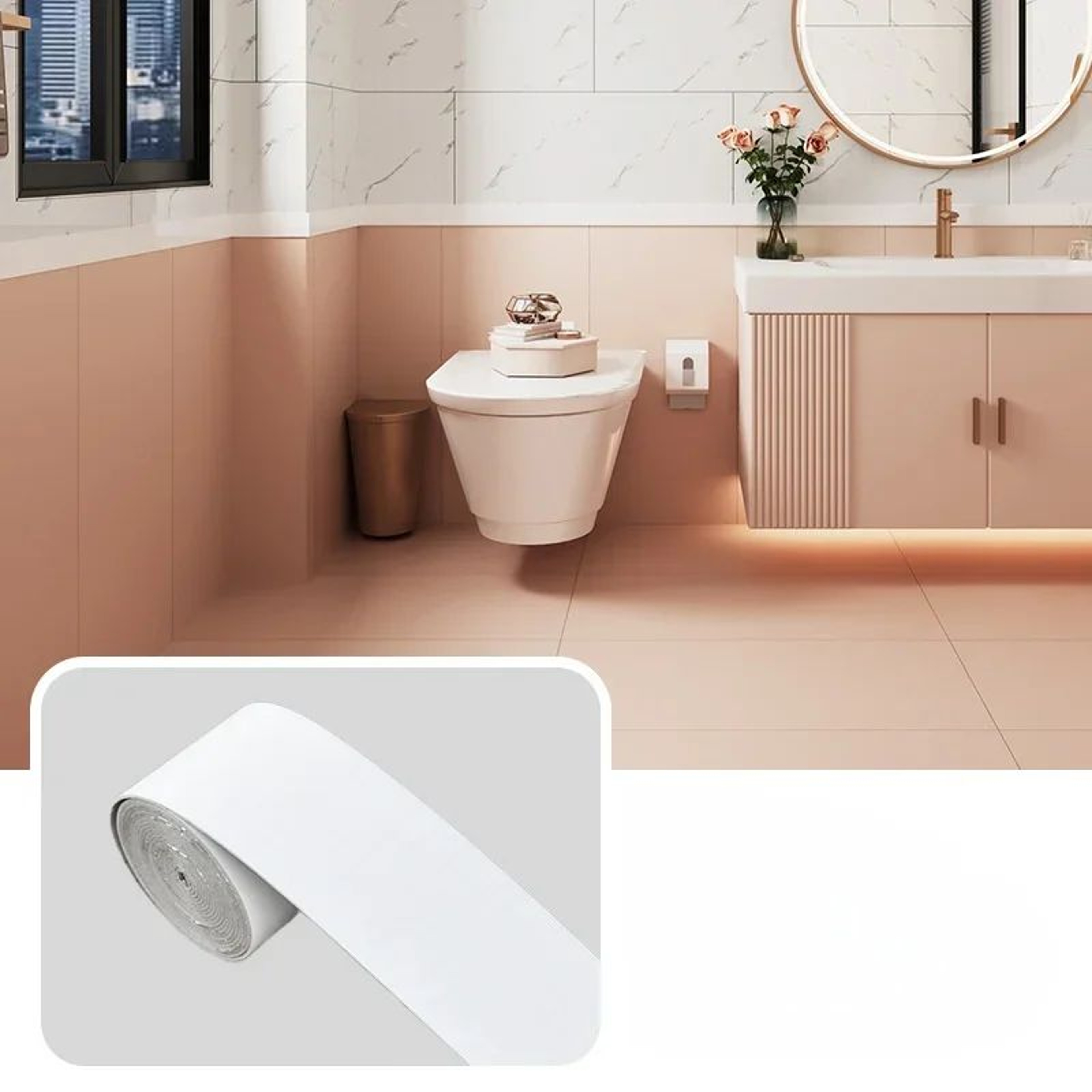 Thickened Self Adhesive Foam Skirting Board 6