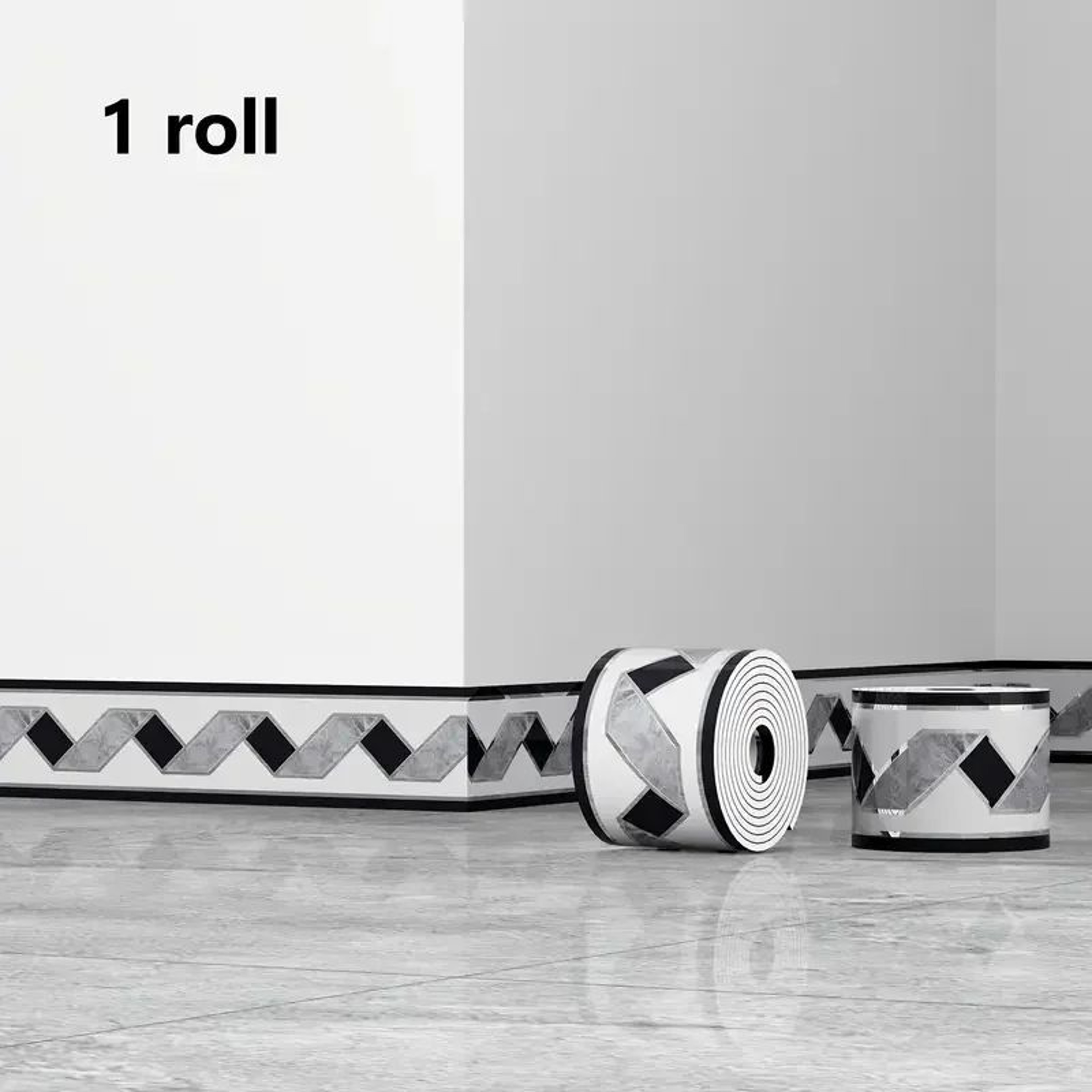 Thickened Self Adhesive Foam Skirting Board 10