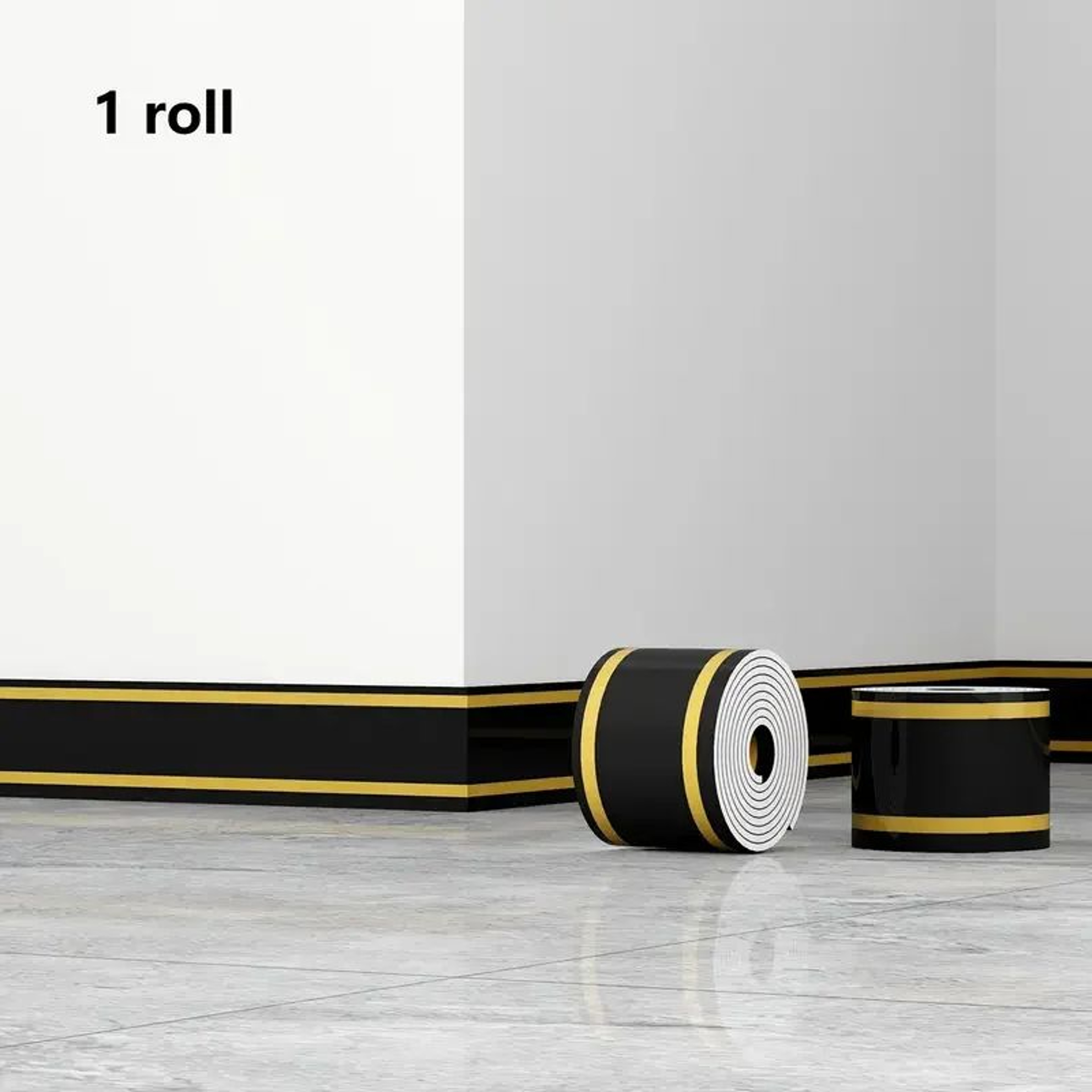 Thickened Self Adhesive Foam Skirting Board 9
