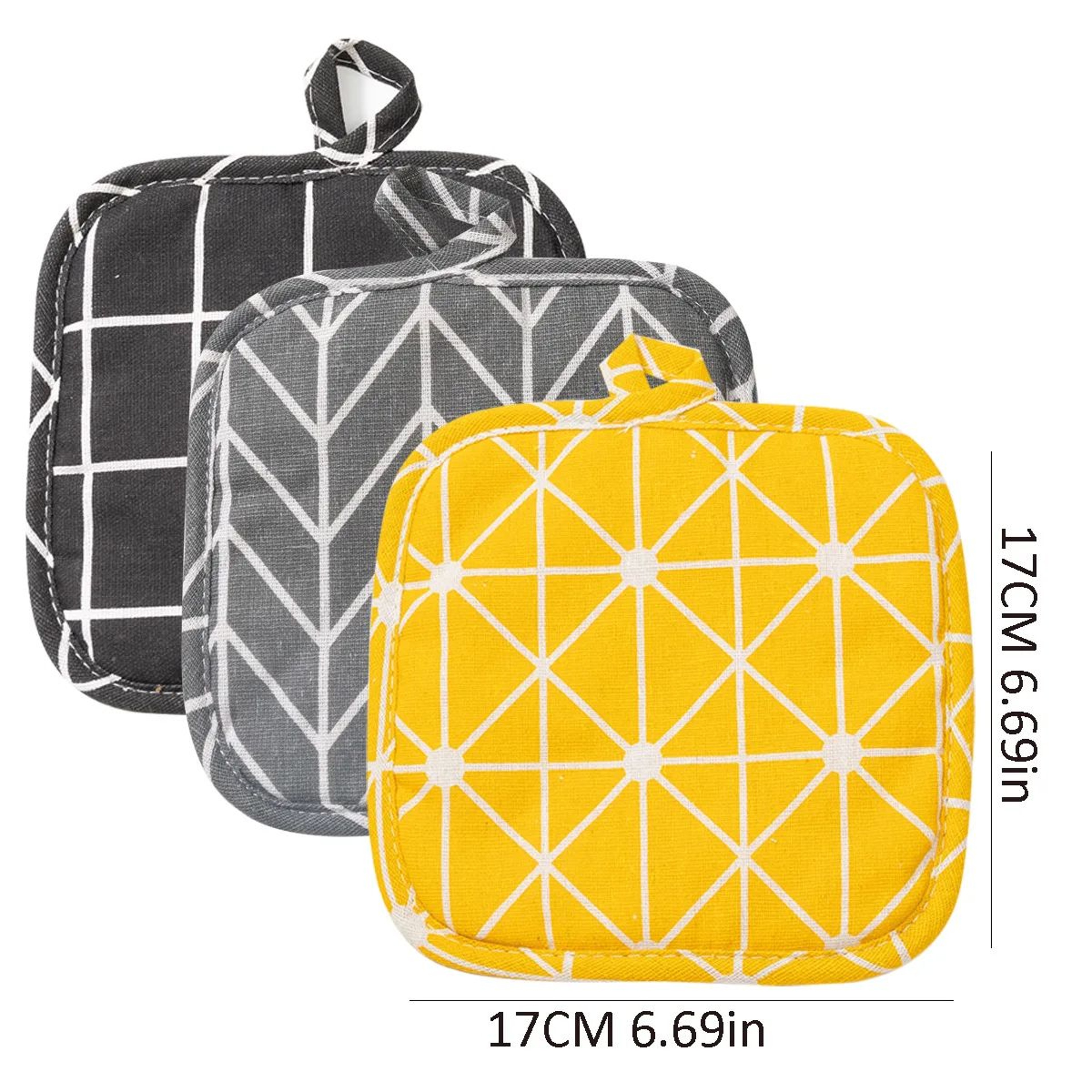 Cotton Heat Resistant Pot Holder And Hot Pad 1