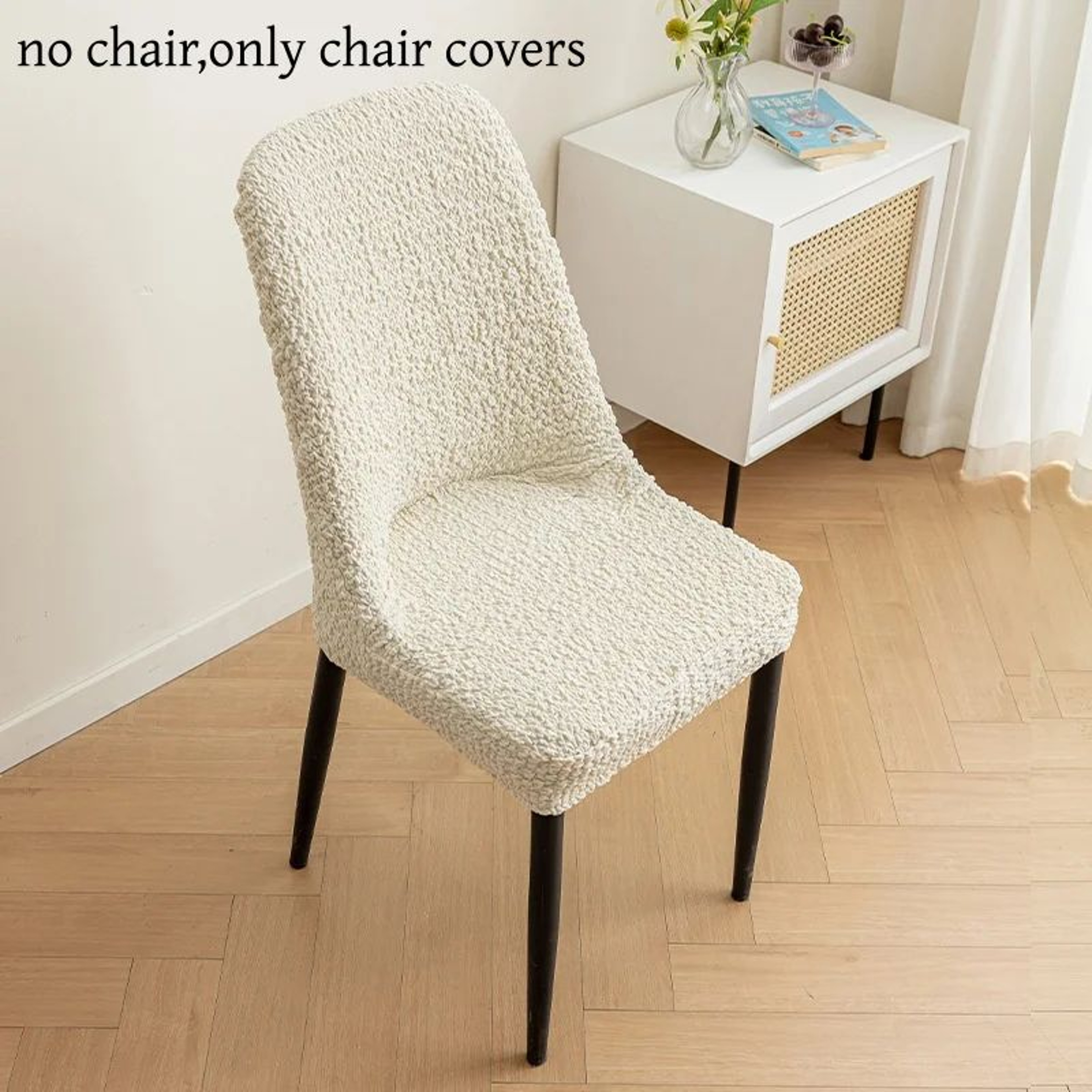 Elastic Curved Chair Cover Stretch Backrest Protector 5