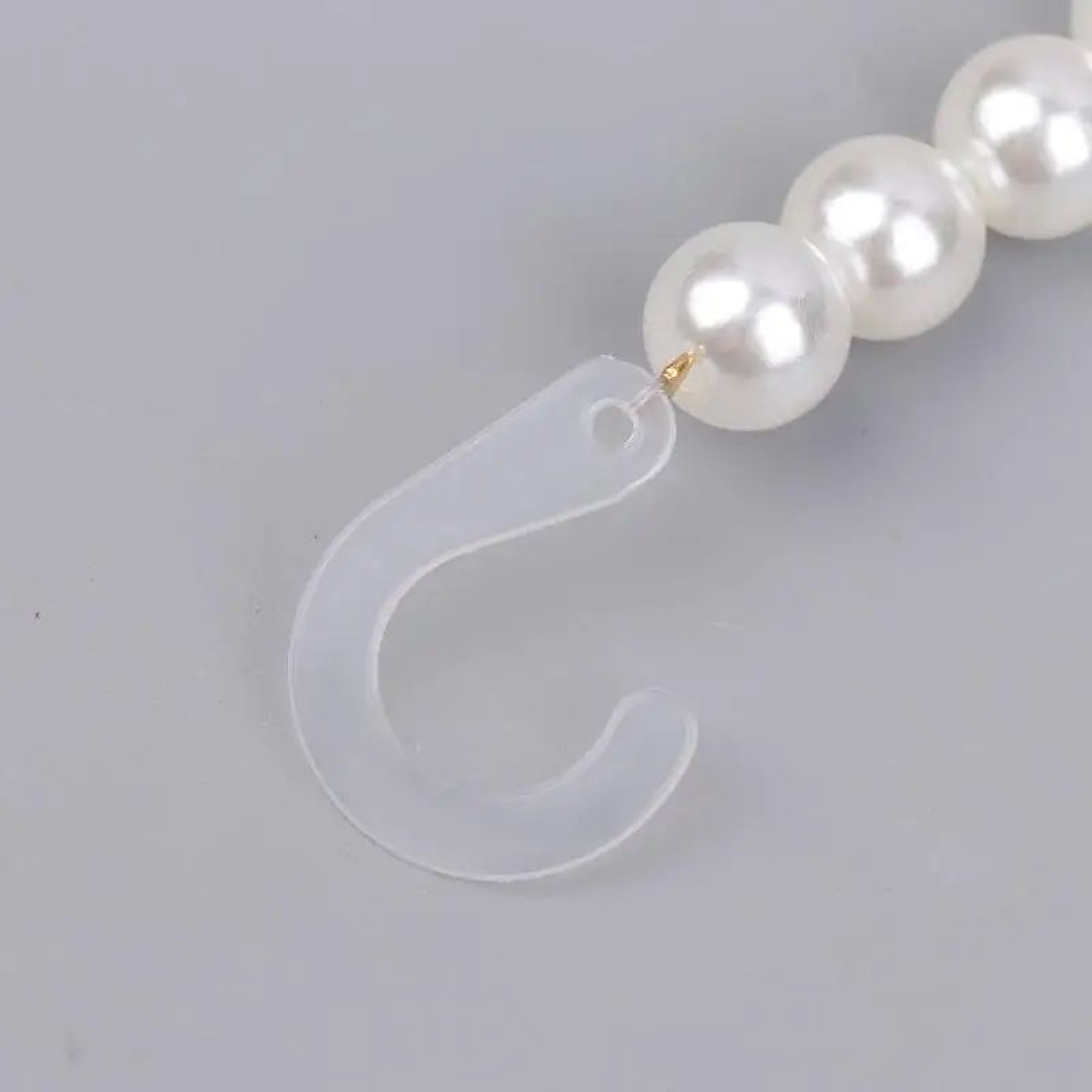 Detachable Imitation Pearl Shoe Chains 4