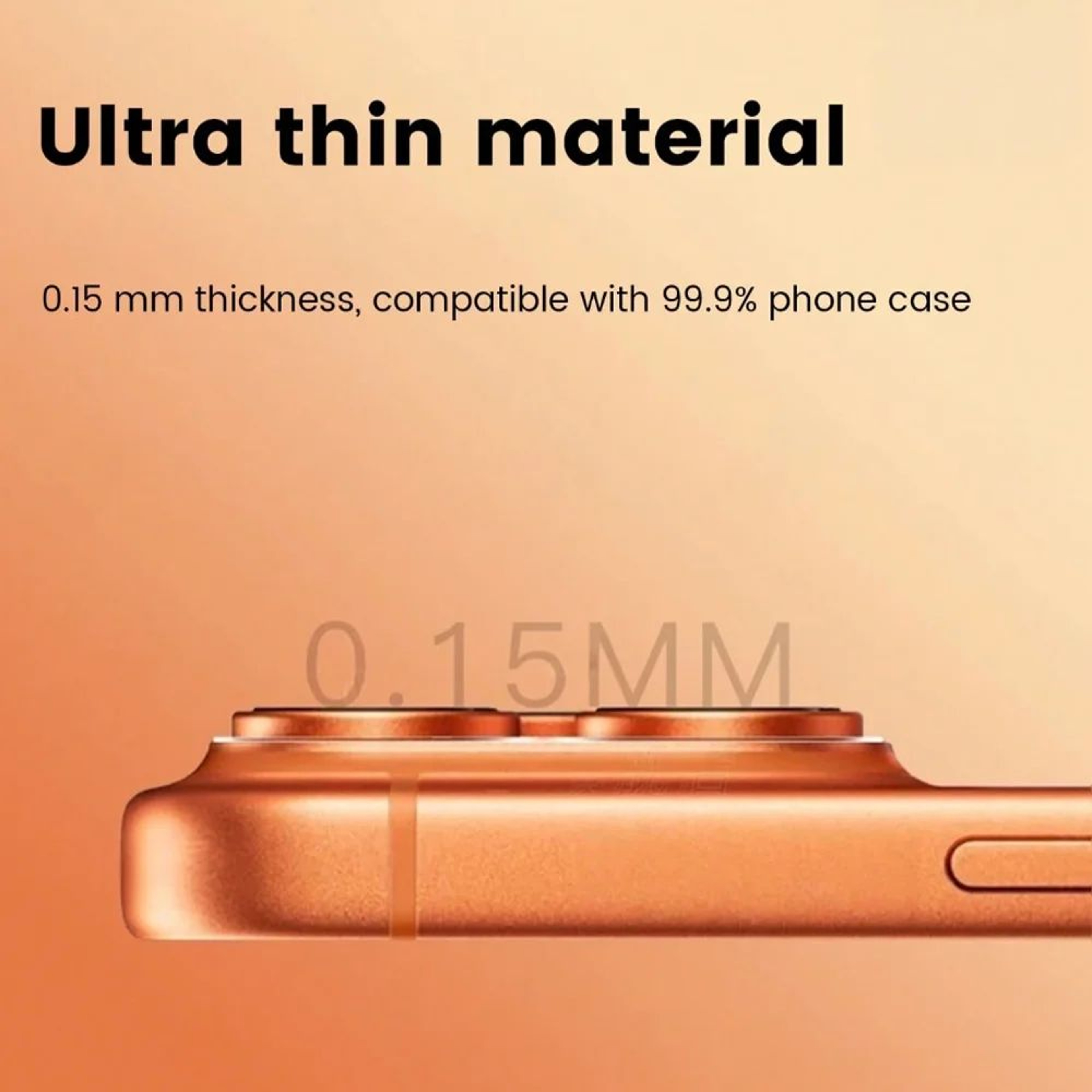 IPhone 17 Matte Camera Lens Protector 4