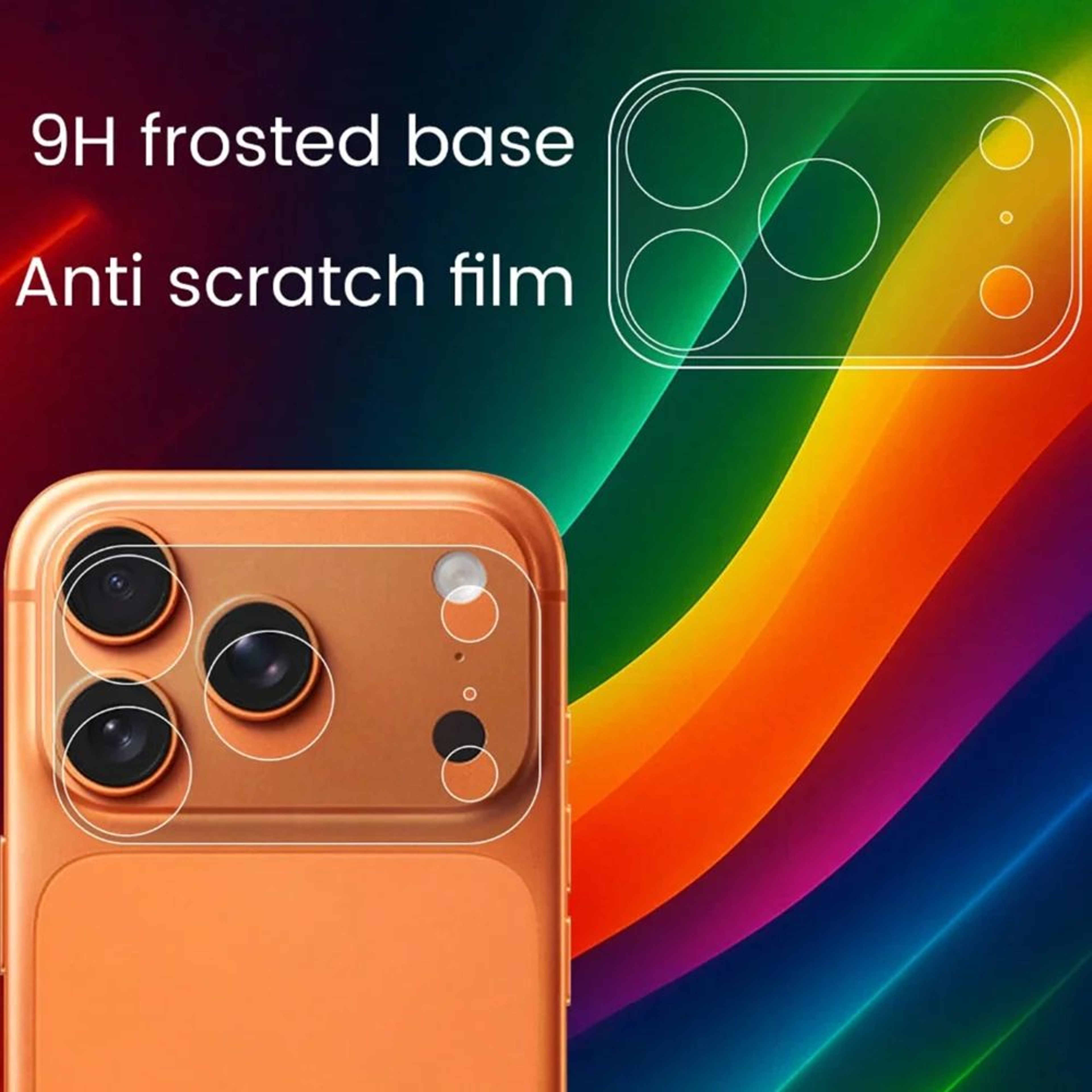 IPhone 17 Matte Camera Lens Protector 1