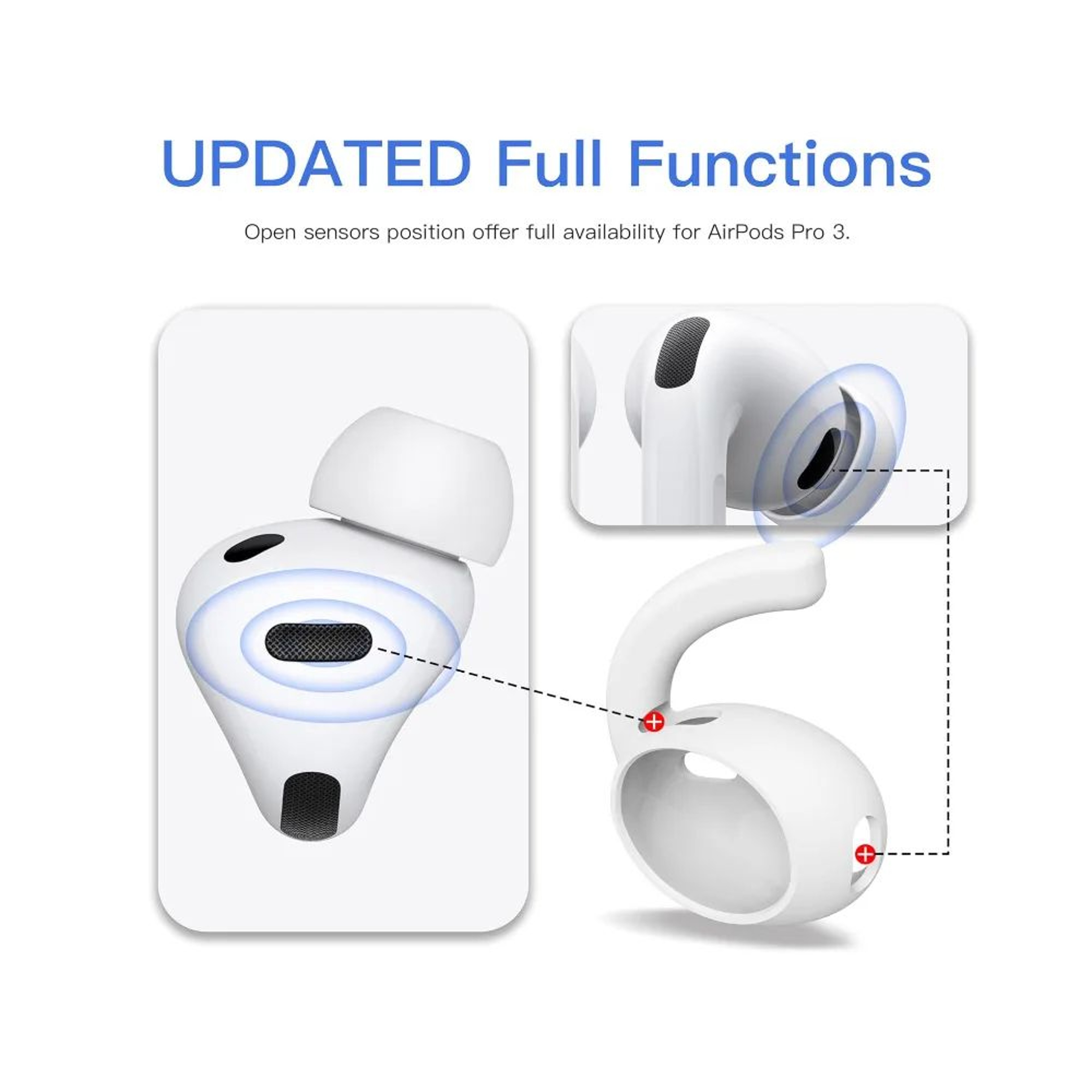 AirPods Anti Slip Silicone Ear Hooks 1