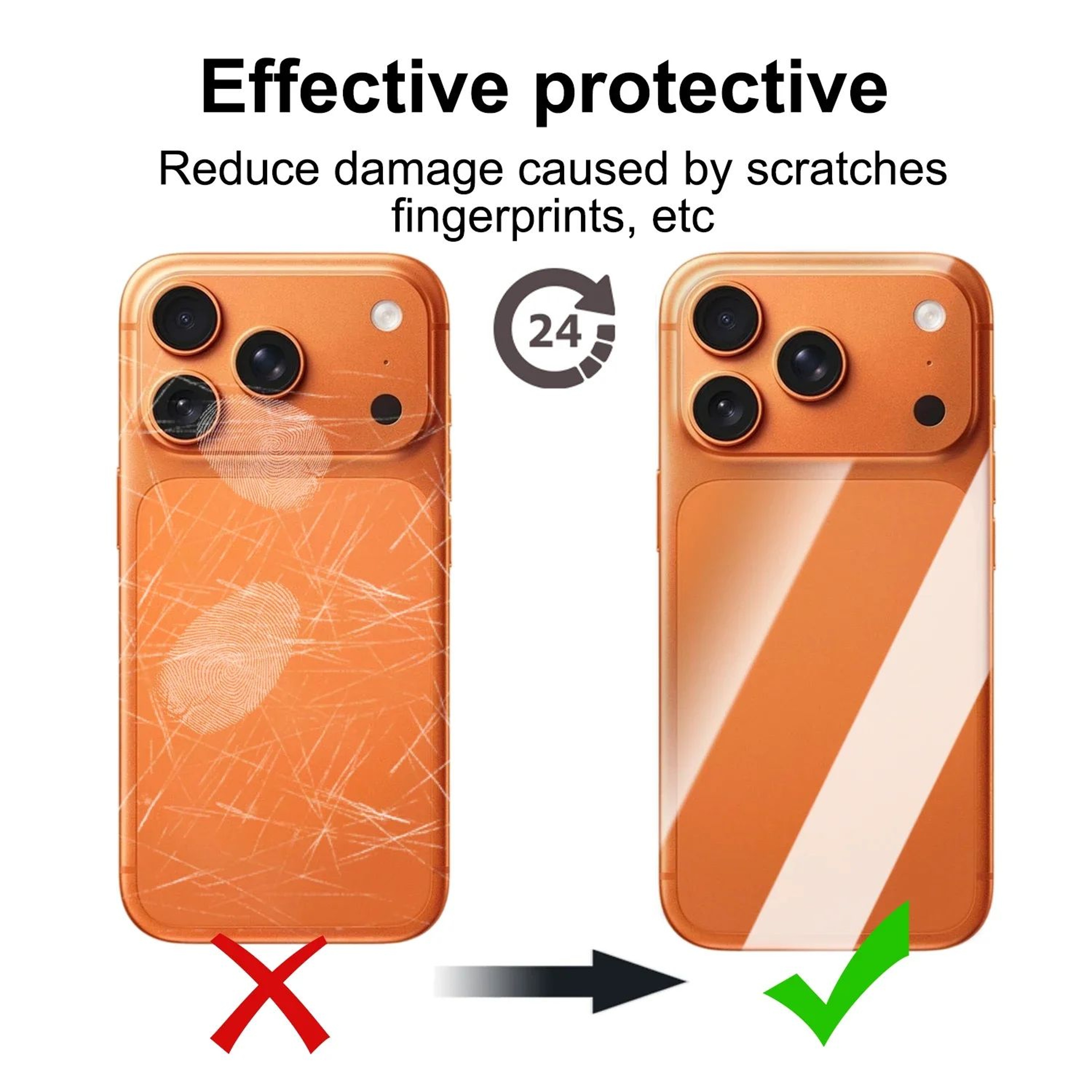 IPhone 17 Hydrogel Back And Frame Protective Film 4