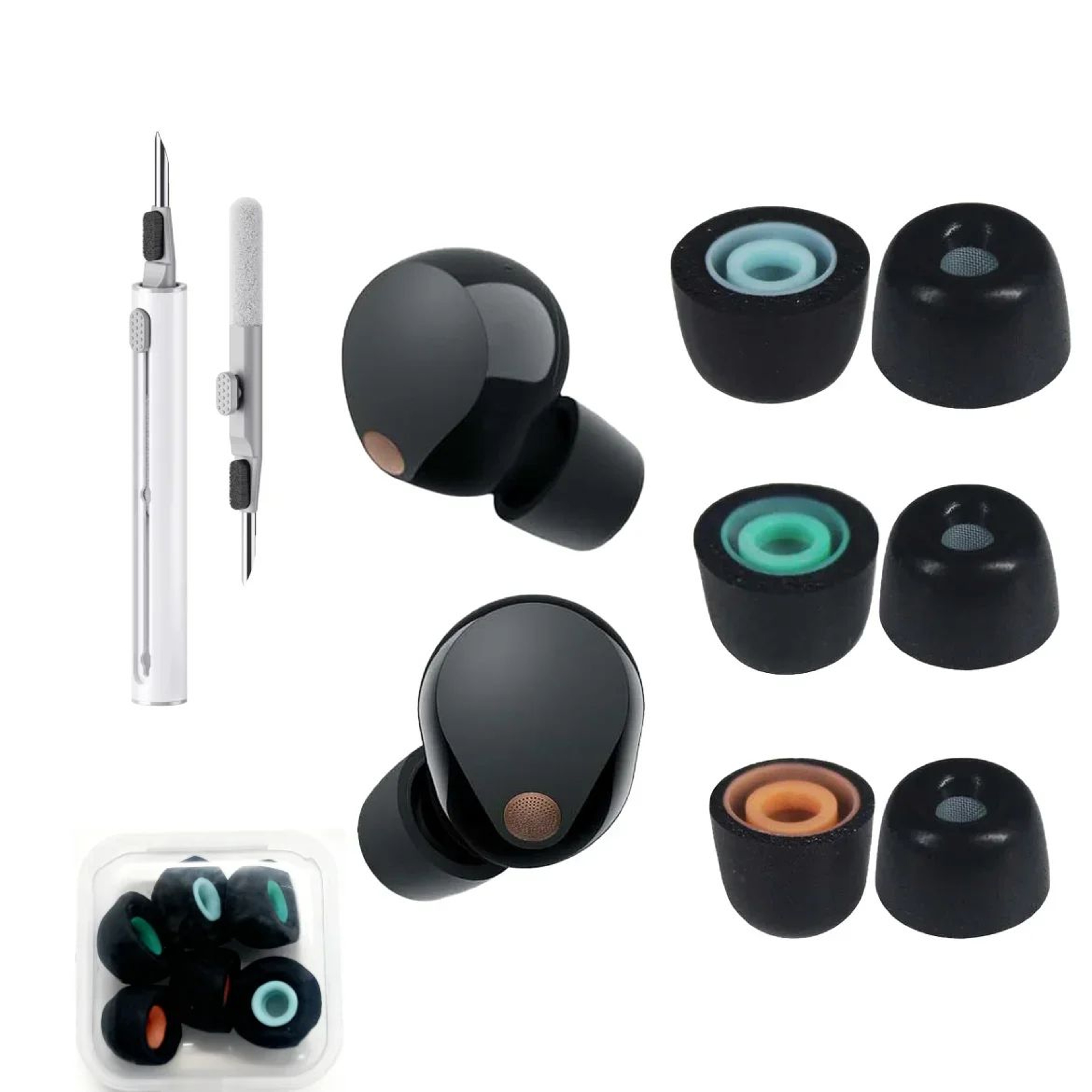 Sony WF Memory Foam Replacement Ear Tips 9