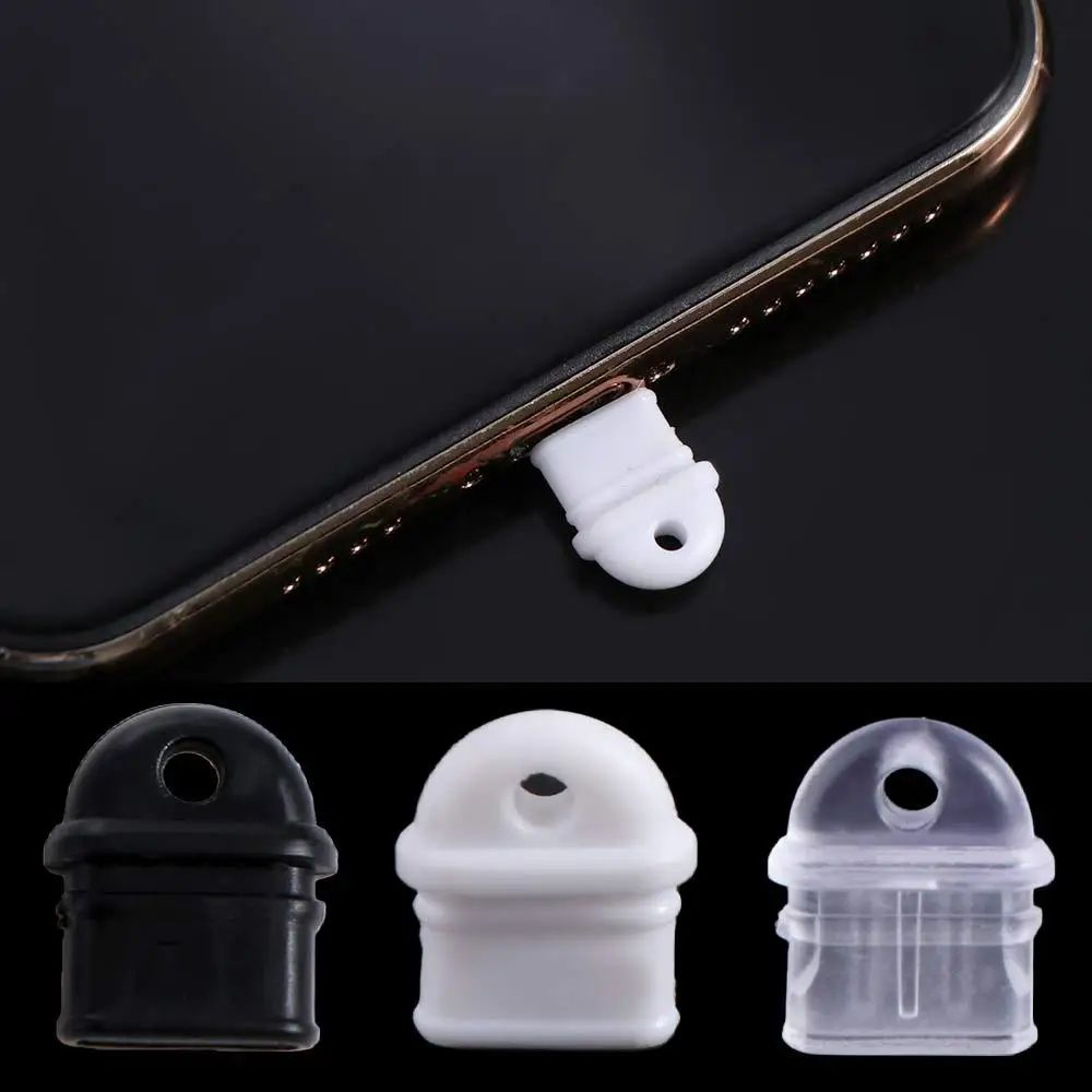 10 Piece USB C Anti Lost Dust Plug Set 0