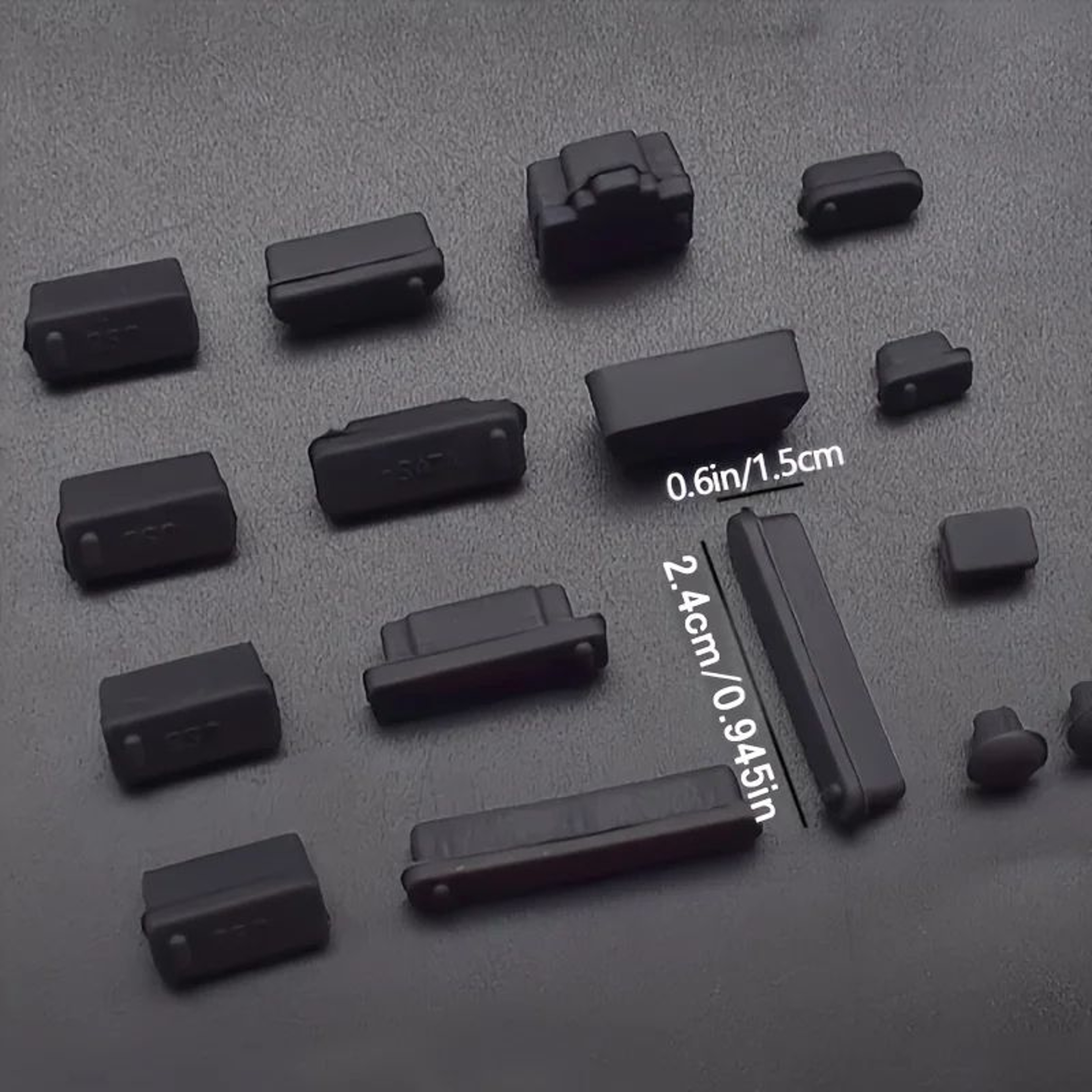 16 Piece Universal Laptop Port Dust Plug Set 1