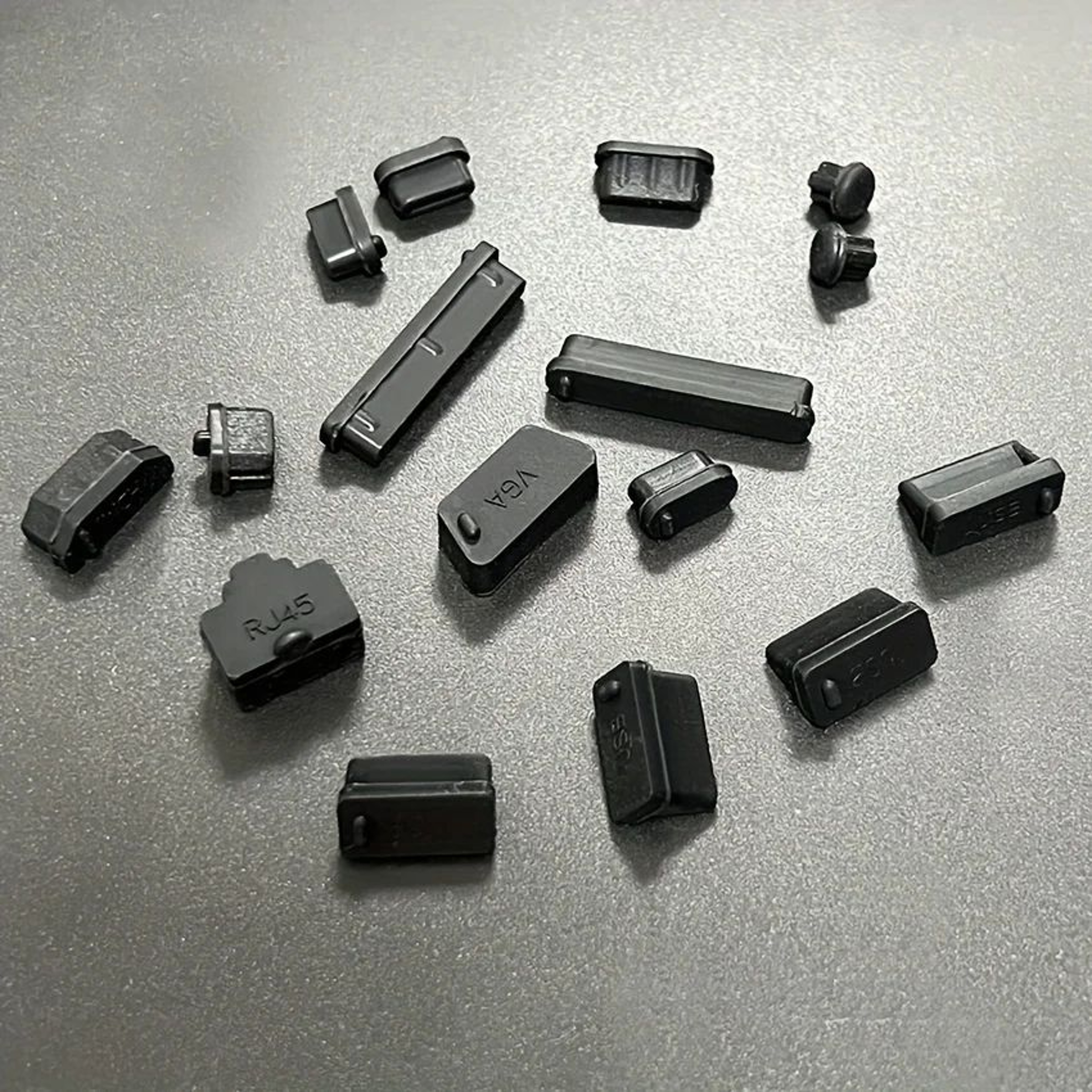 16 Piece Universal Laptop Port Dust Plug Set 0