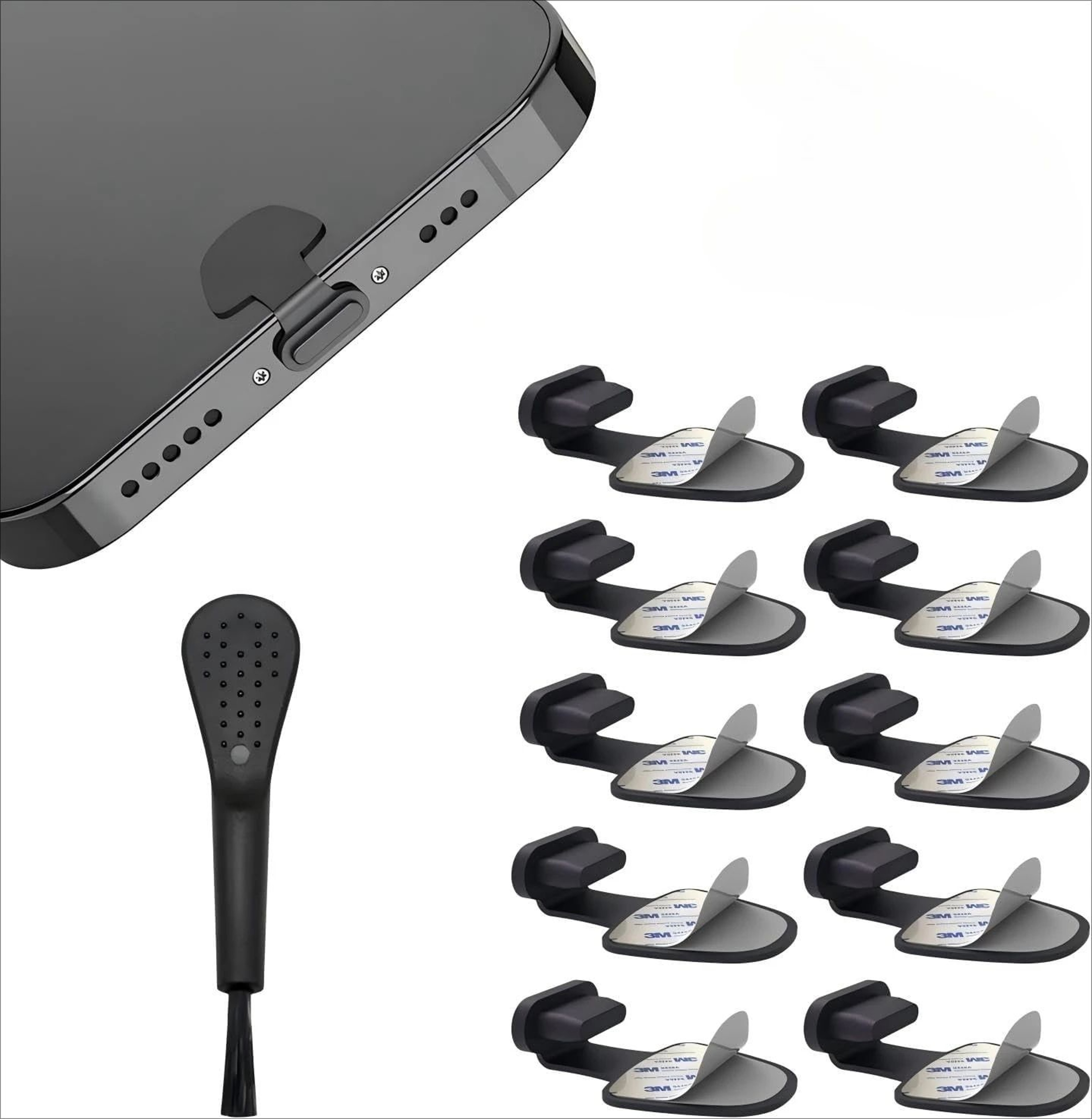 Anti Lost USB C Charging Port Dust Plug 5