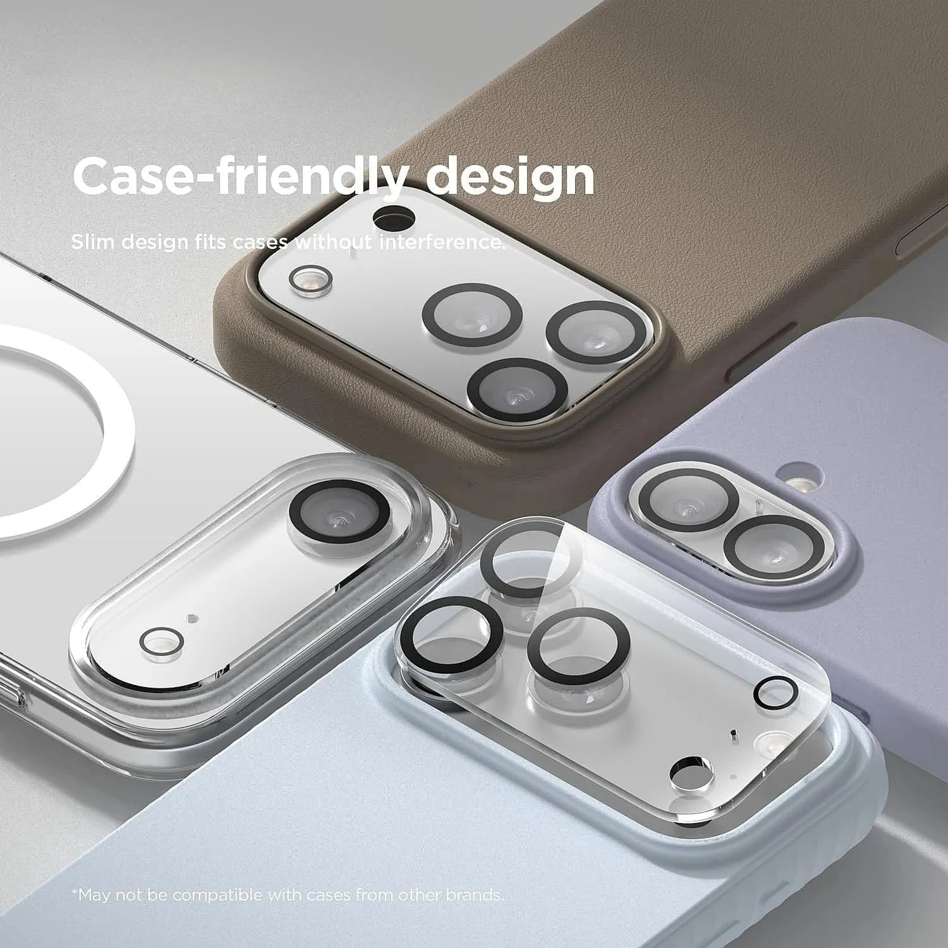 IPhone 17 Camera Lens Protector 3 Pack Tempered Glass 2