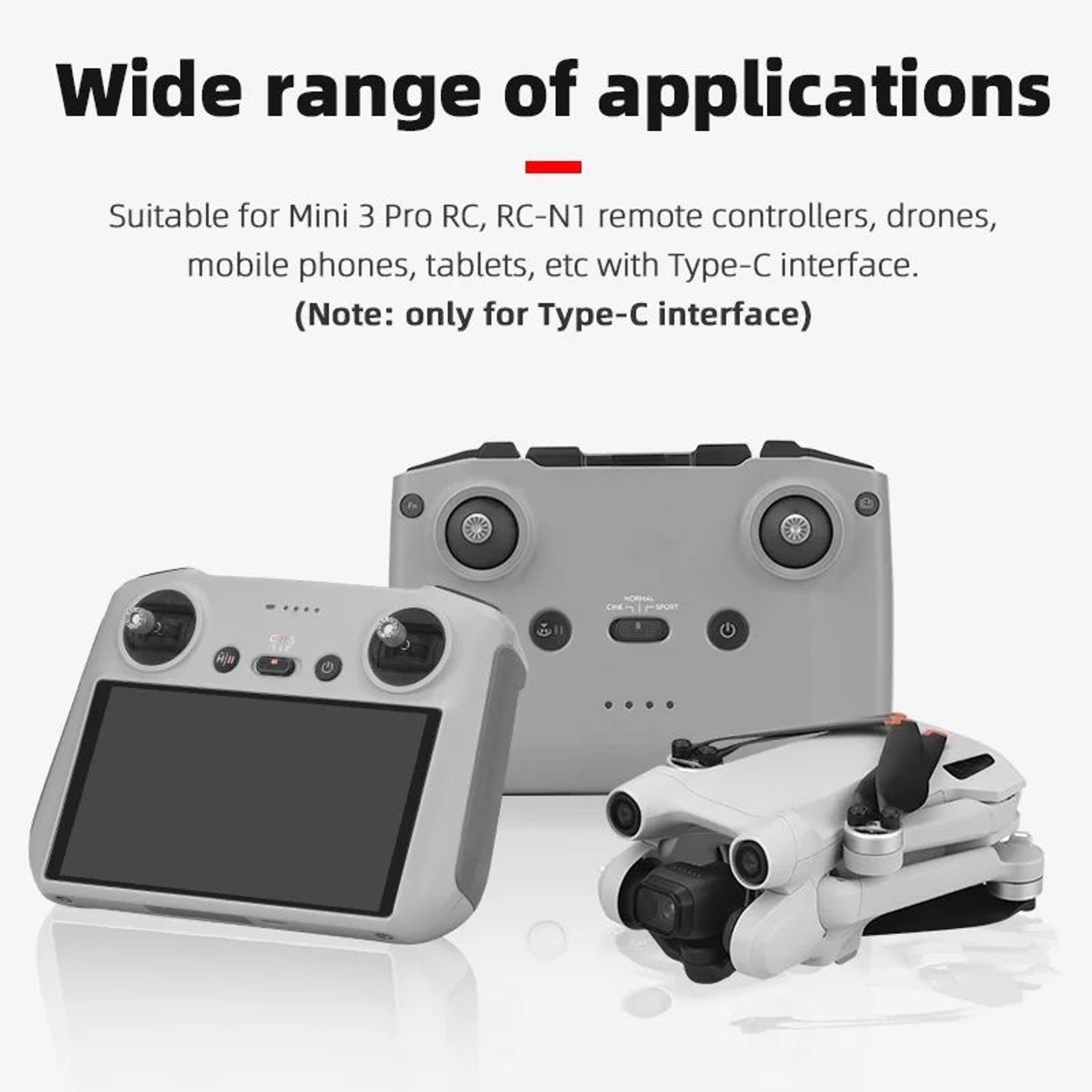 DJI Mini 3 Pro Type C Silicone Dust Plug Cover 2