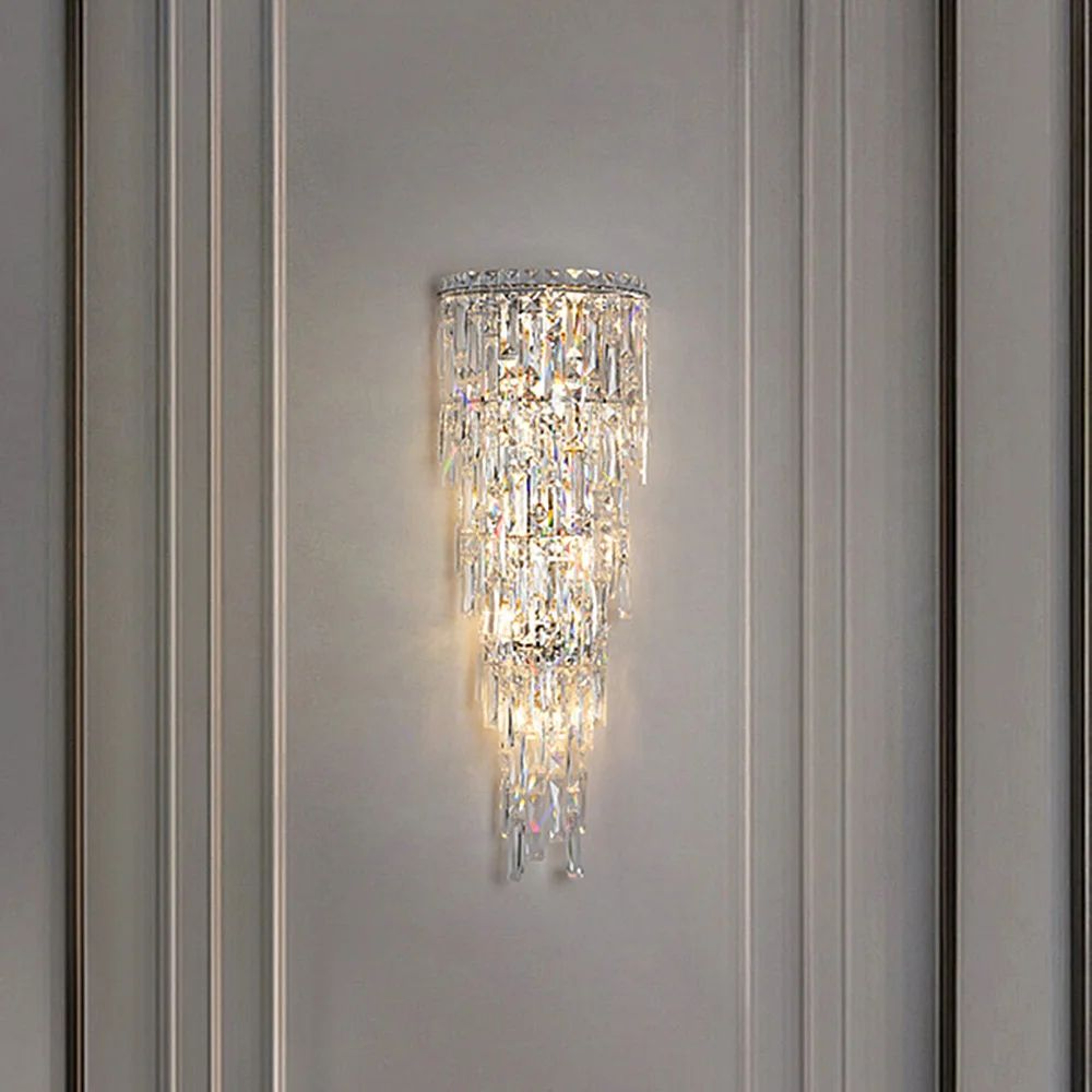 Modern Crystal Wall Lamp Luxury Indoor Sconce 2