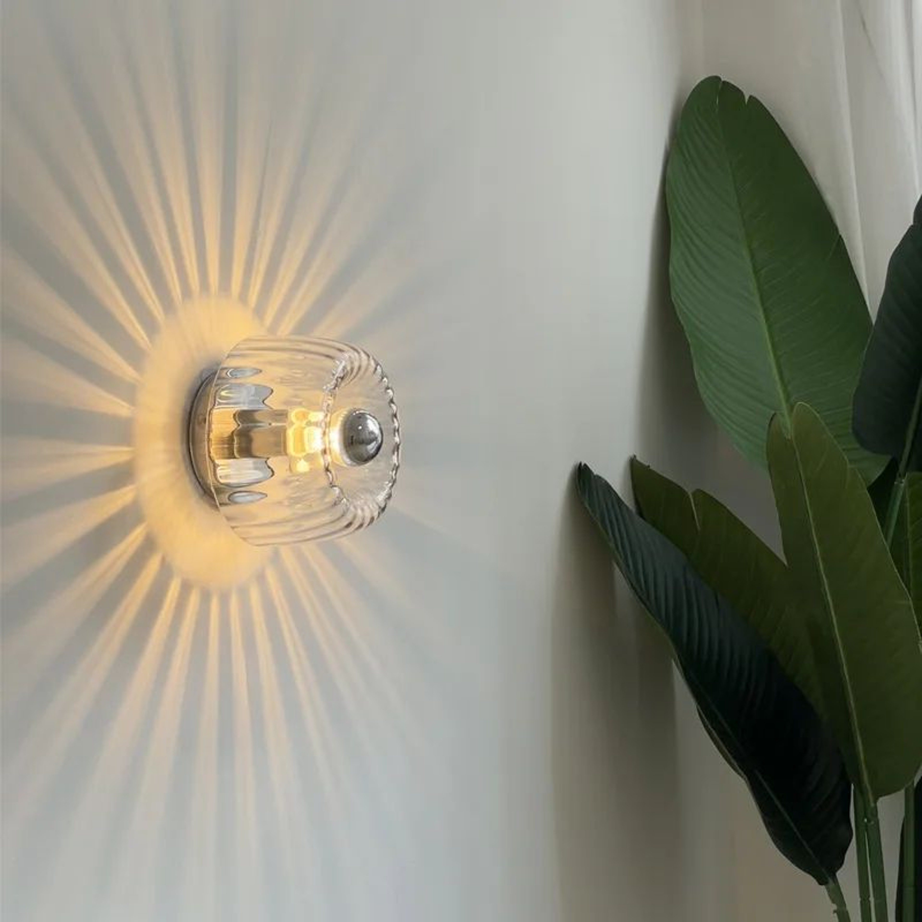 Bauhaus Glass Wall Lamp E14 Decorative Sconce 4
