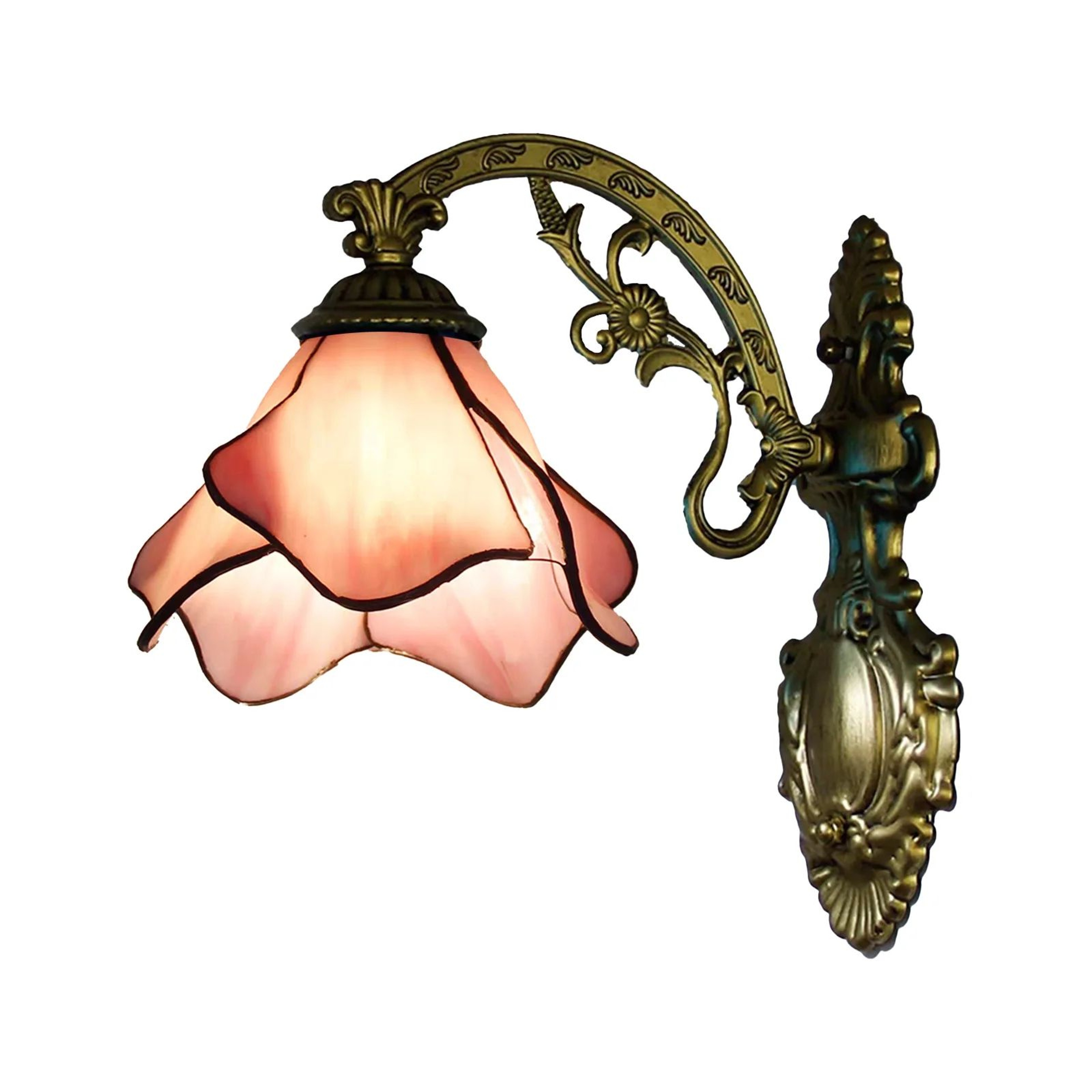 Nordic Tiffany Colorful Glass Wall Lamp 19