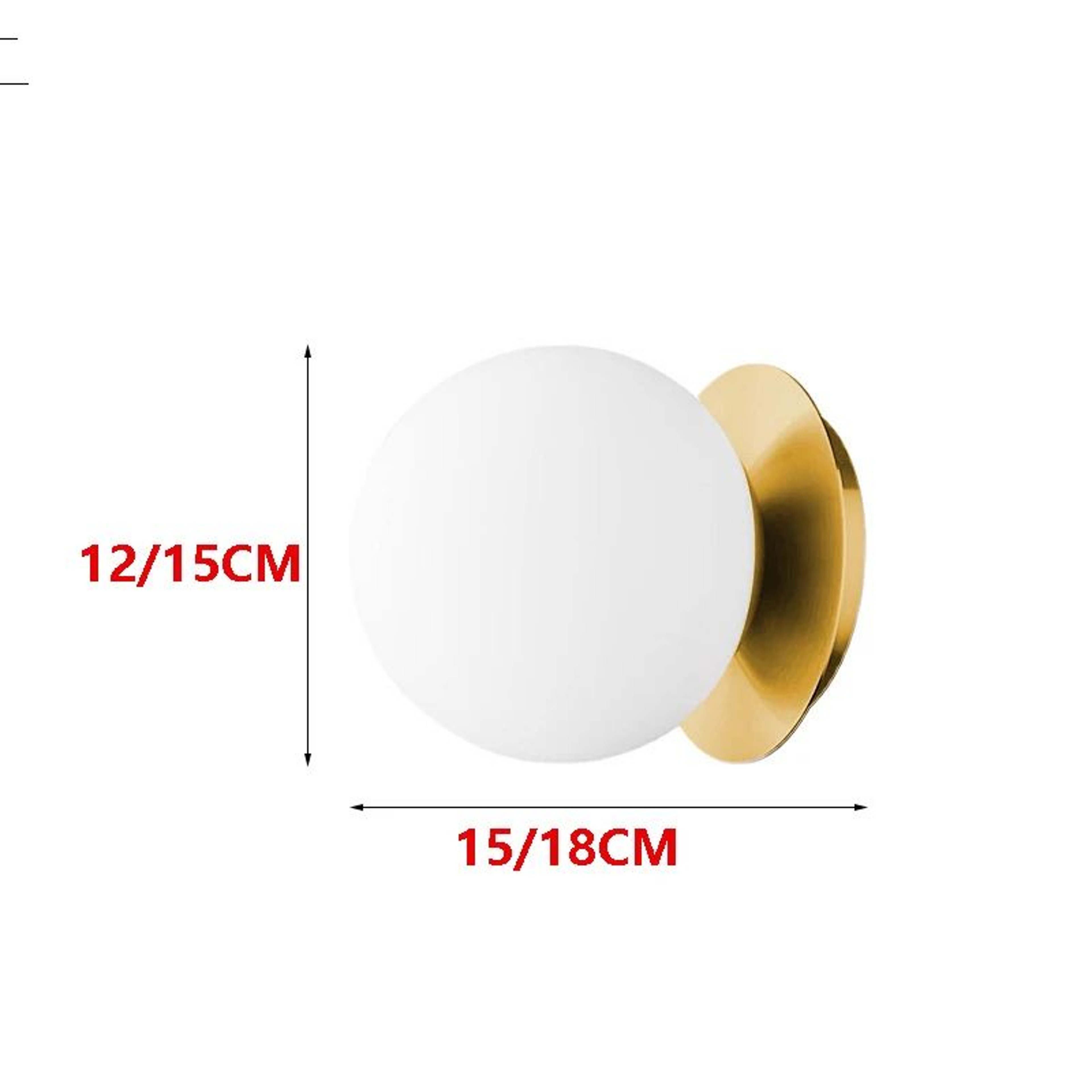 Nordic Globe Glass Wall Lamp 9