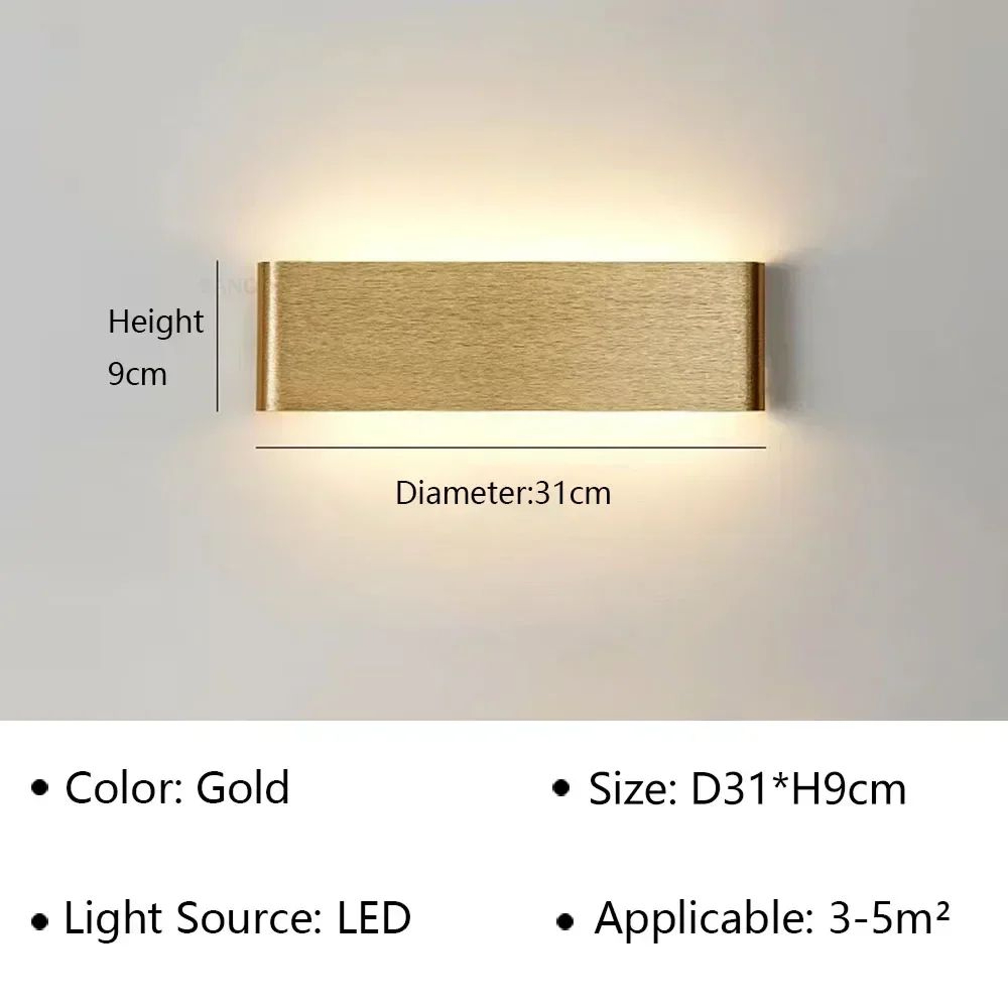 Modern LED Indoor Wall Sconce 12