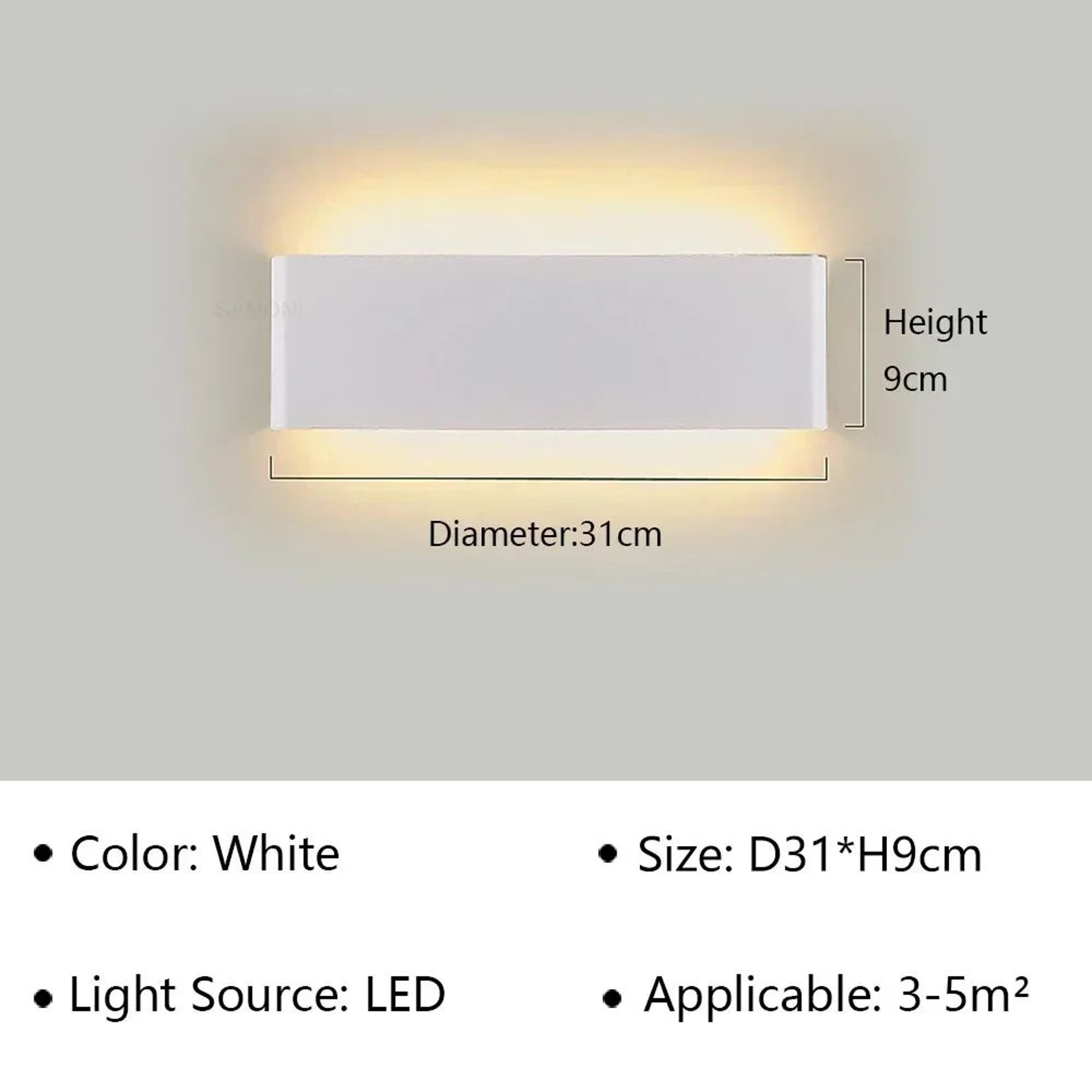 Modern LED Indoor Wall Sconce 18