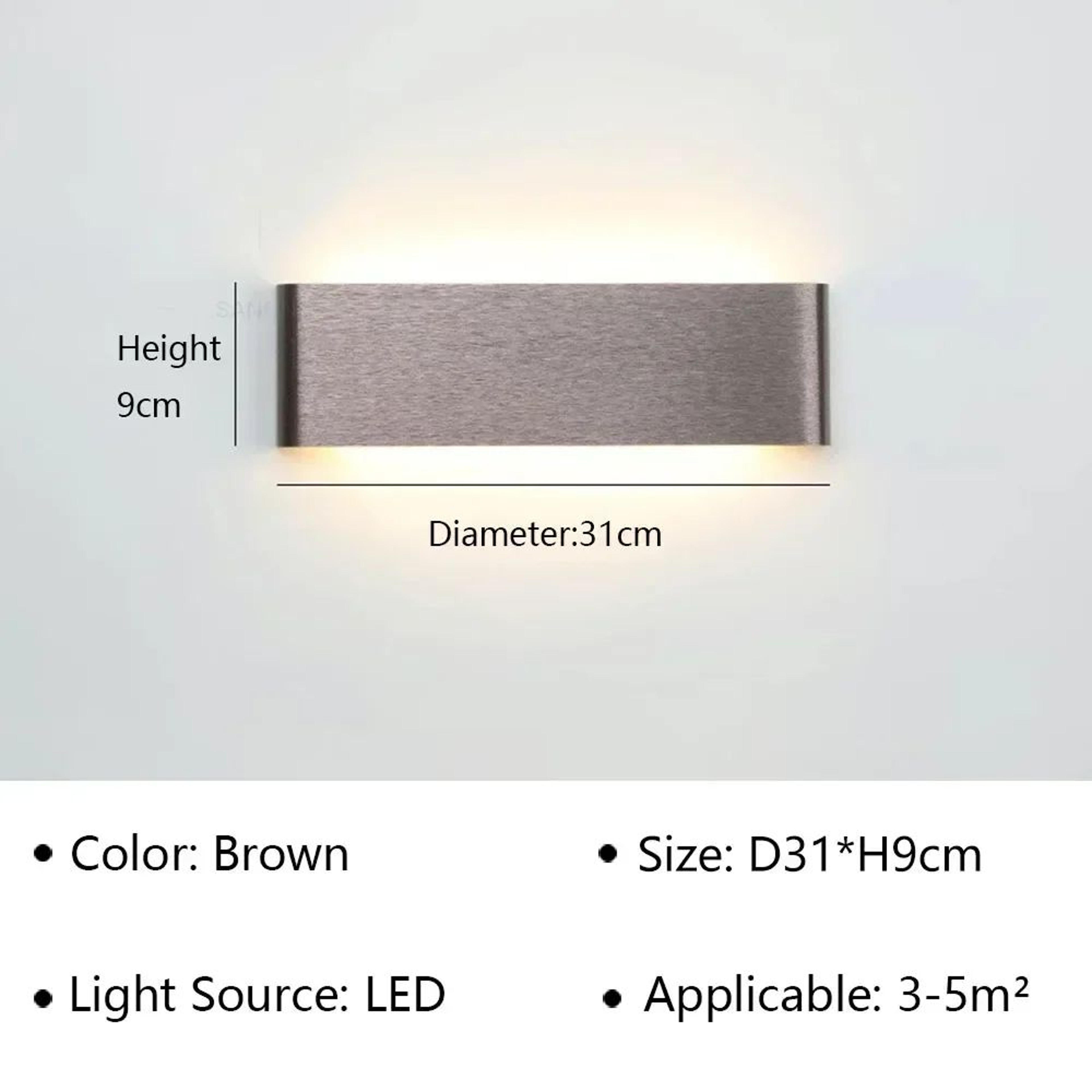 Modern LED Indoor Wall Sconce 9