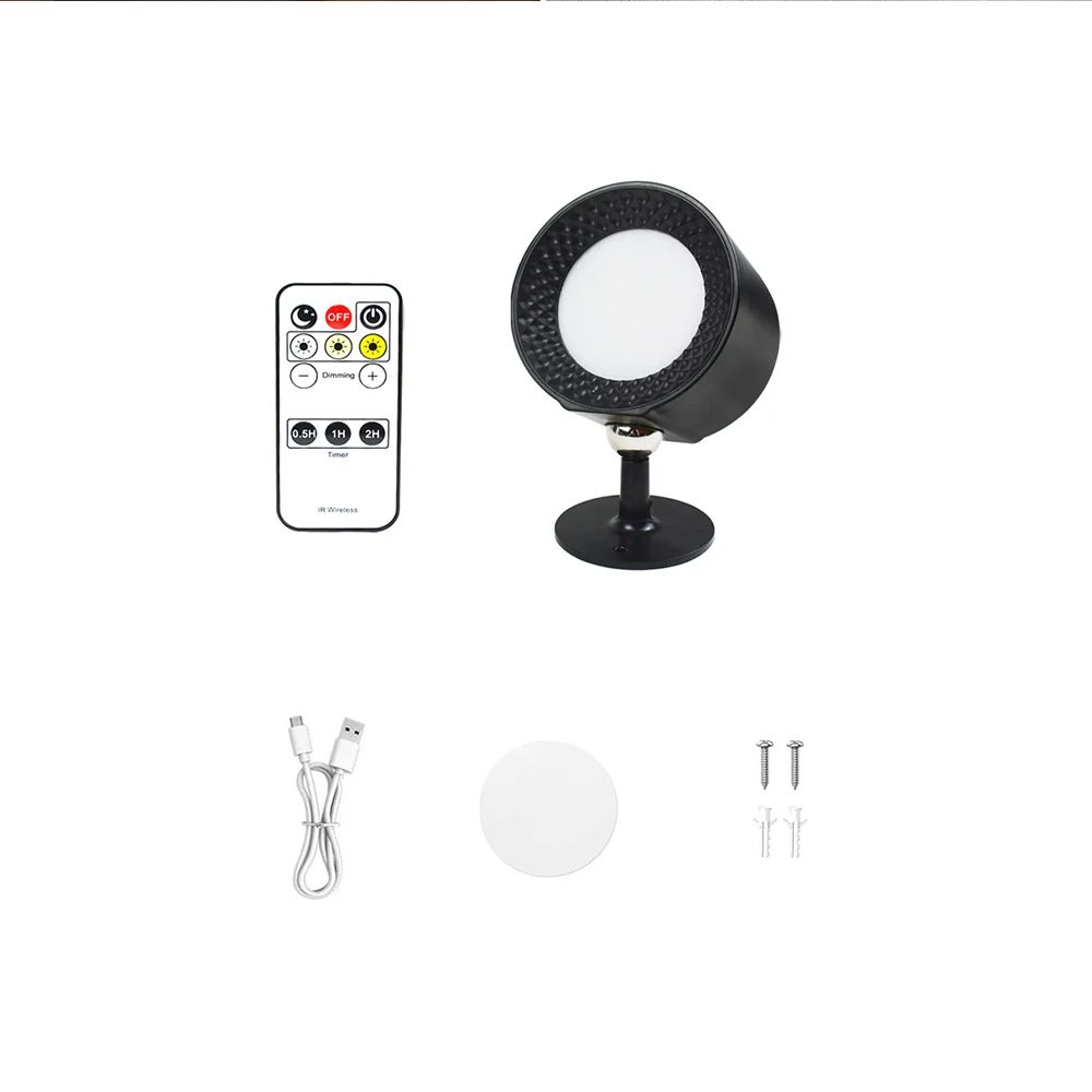 360 Rotating Rechargeable Magnetic LED Wall Light 7