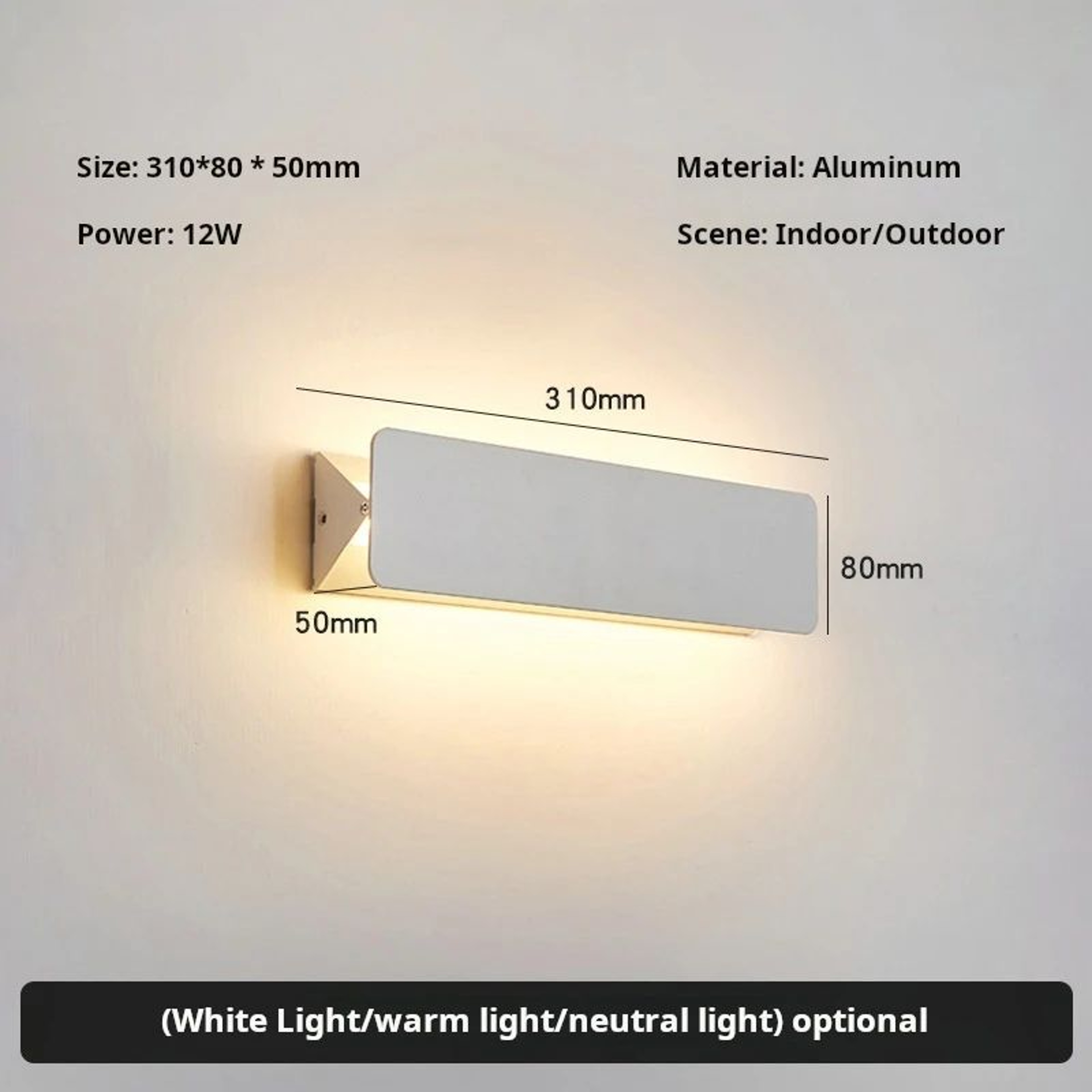 Modern Adjustable Aluminum LED Wall Light 8