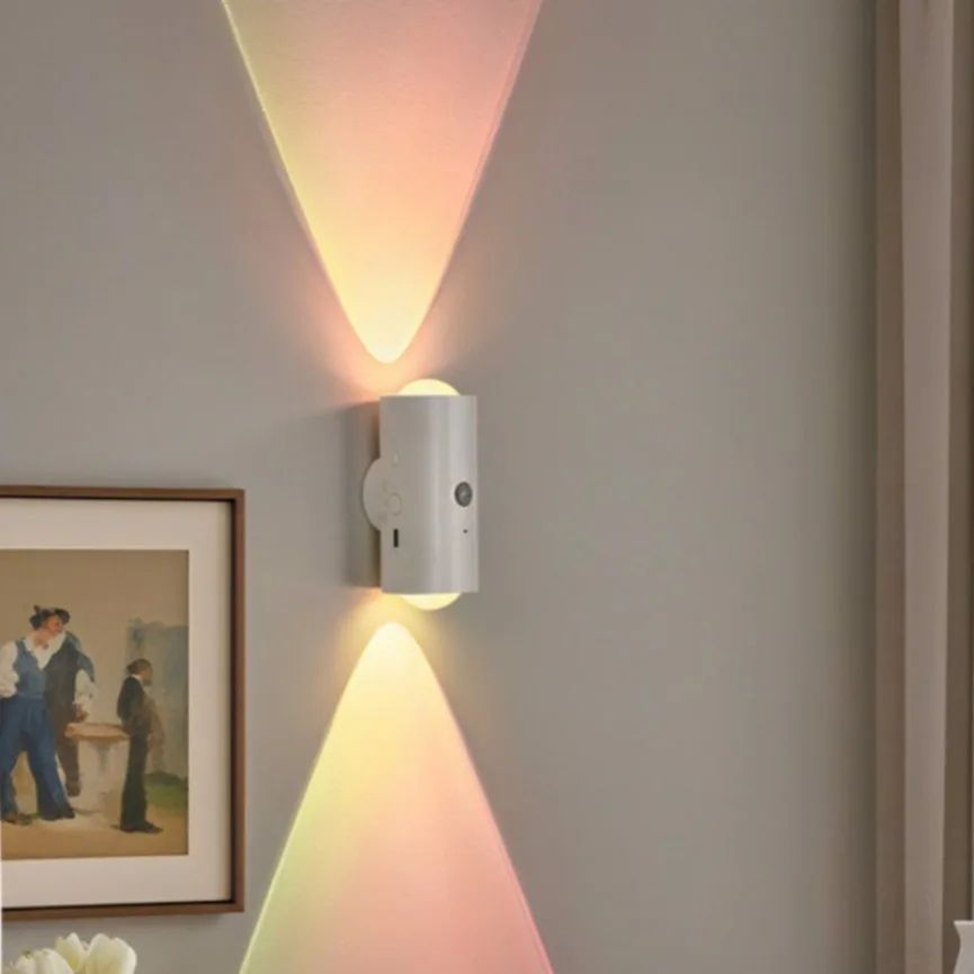 Smart RGB Motion Sensor Magnetic Wall Light 1