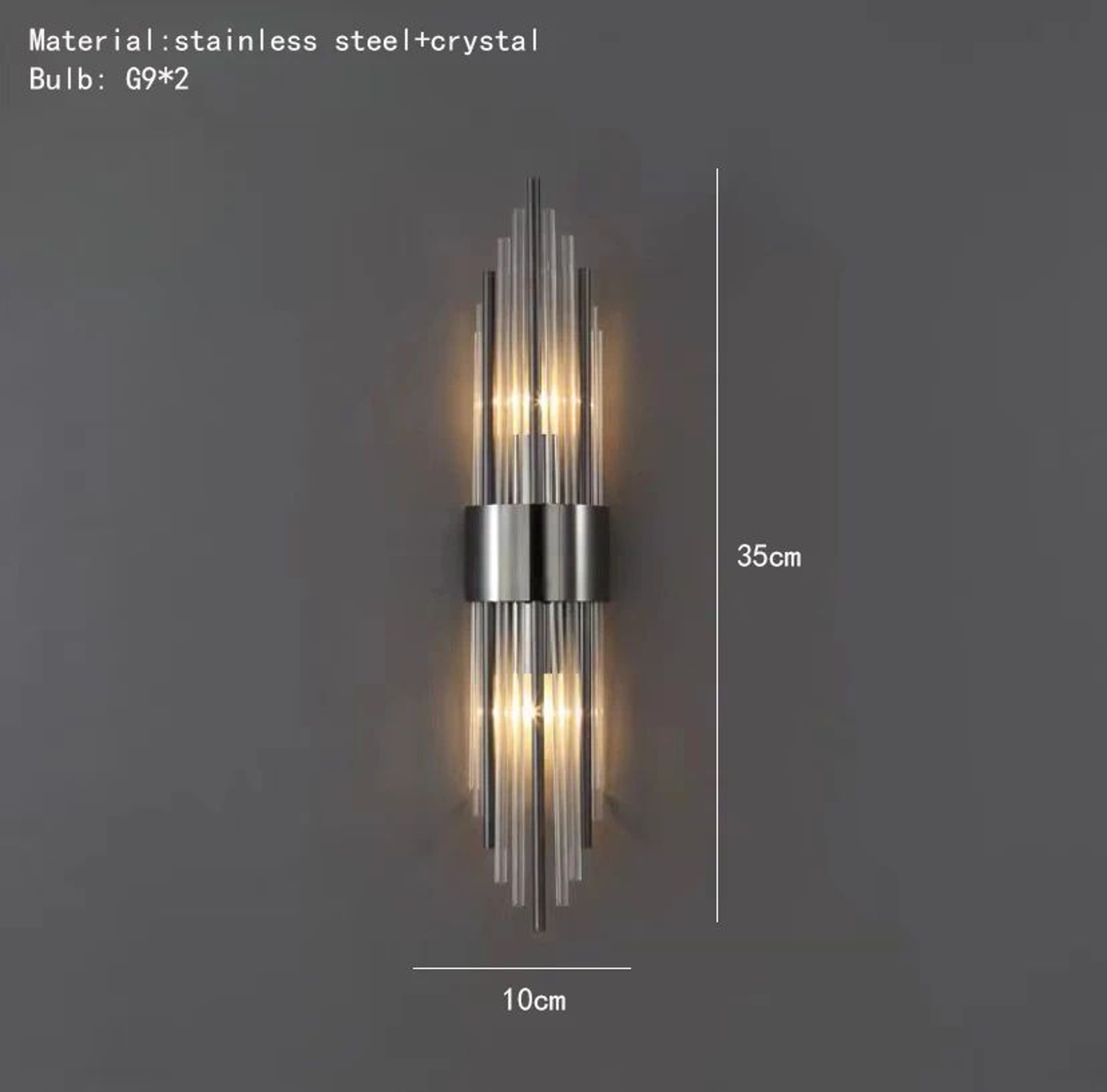 Modern Luxury Gold LED Wall Sconce 6