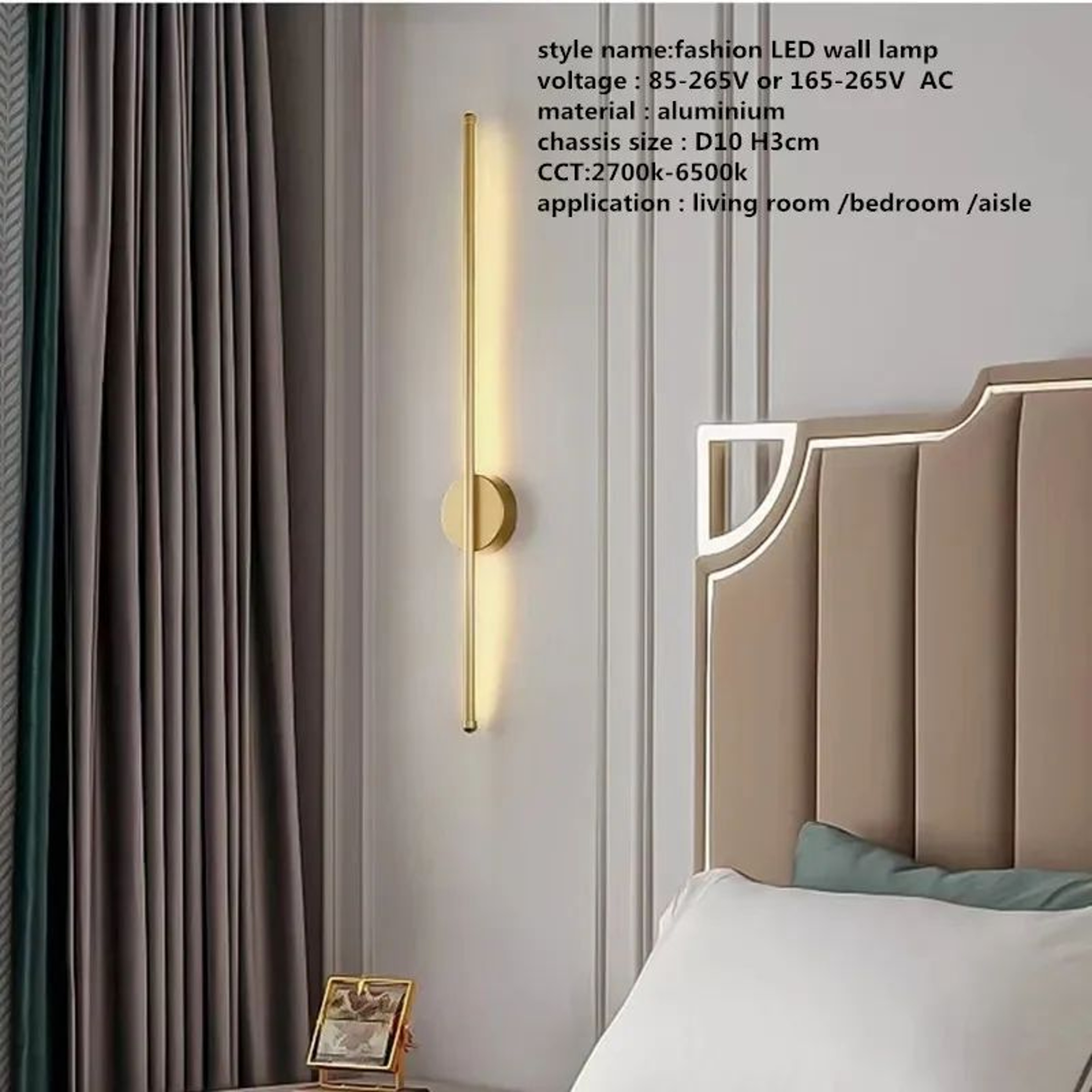 Modern Linear Tube LED Wall Sconce 9